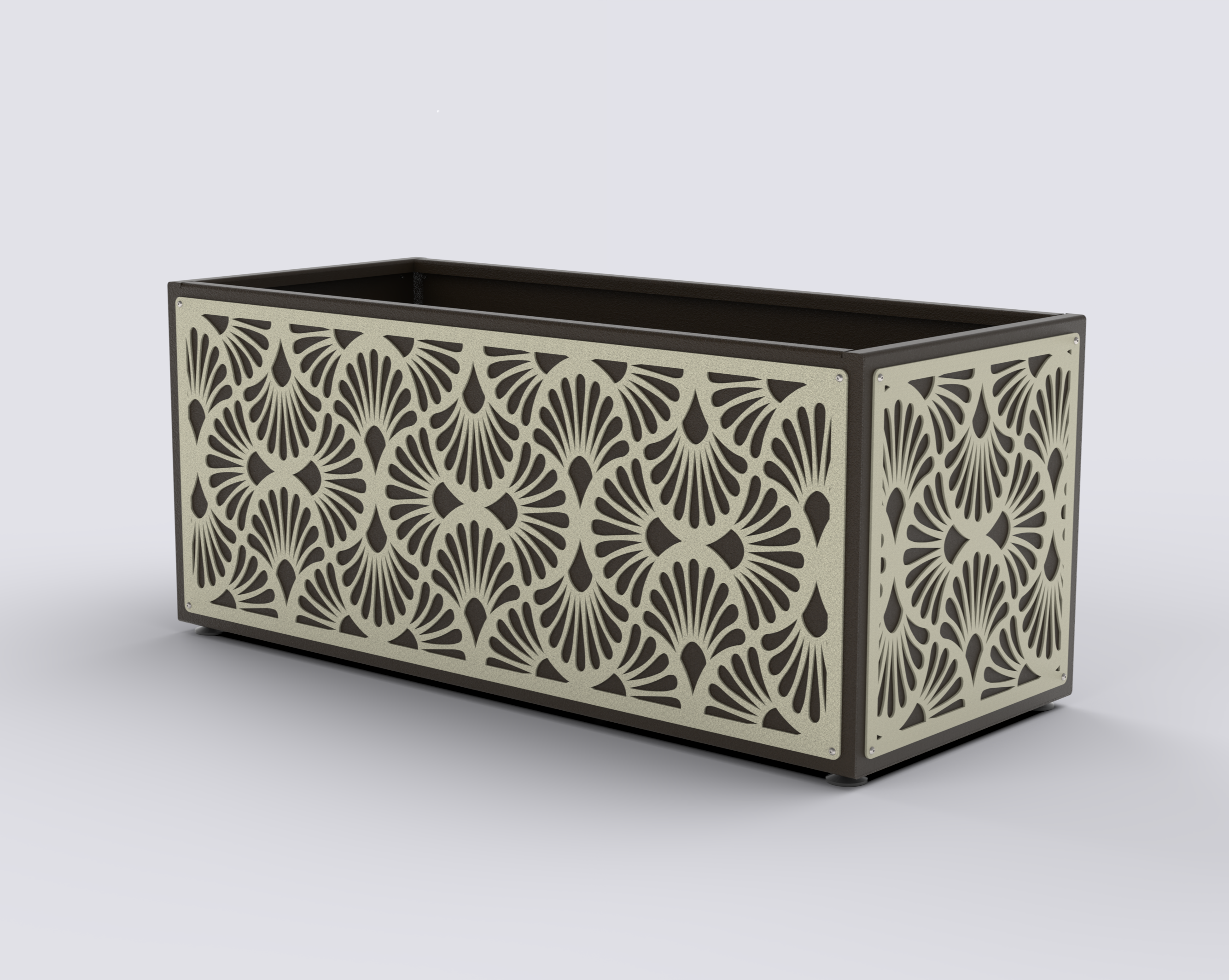 BLOOM - Jardinière Prestige - rectangle 50x120x50cm