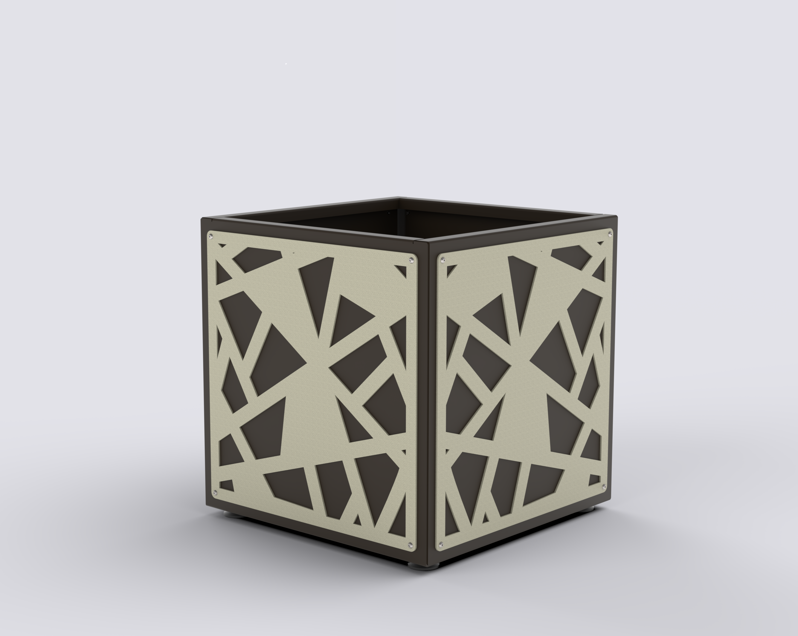 LINEA - Jardinière Prestige - carré 40x40x40cm