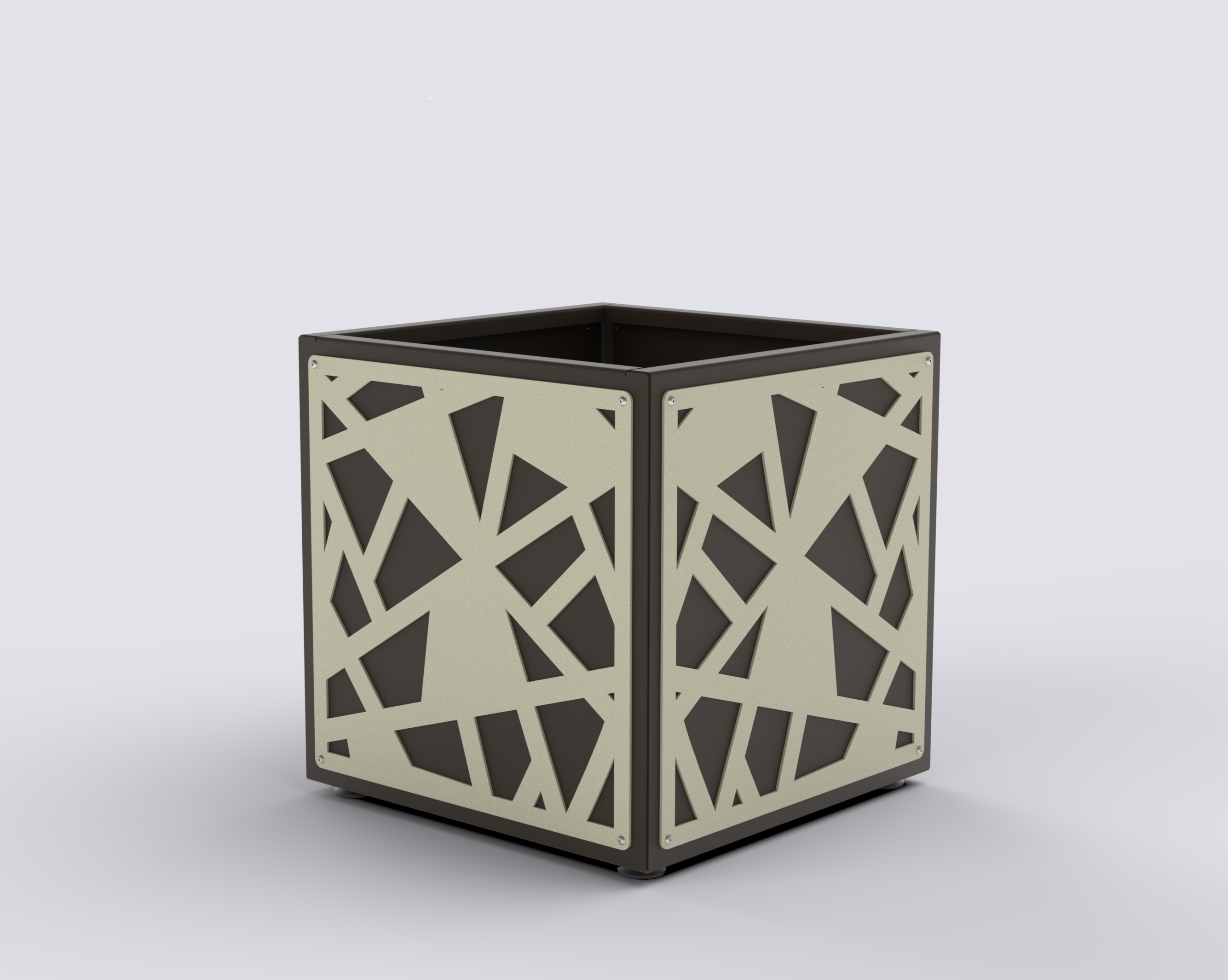 LINEA - Jardinière Prestige - carré 60x60x60cm