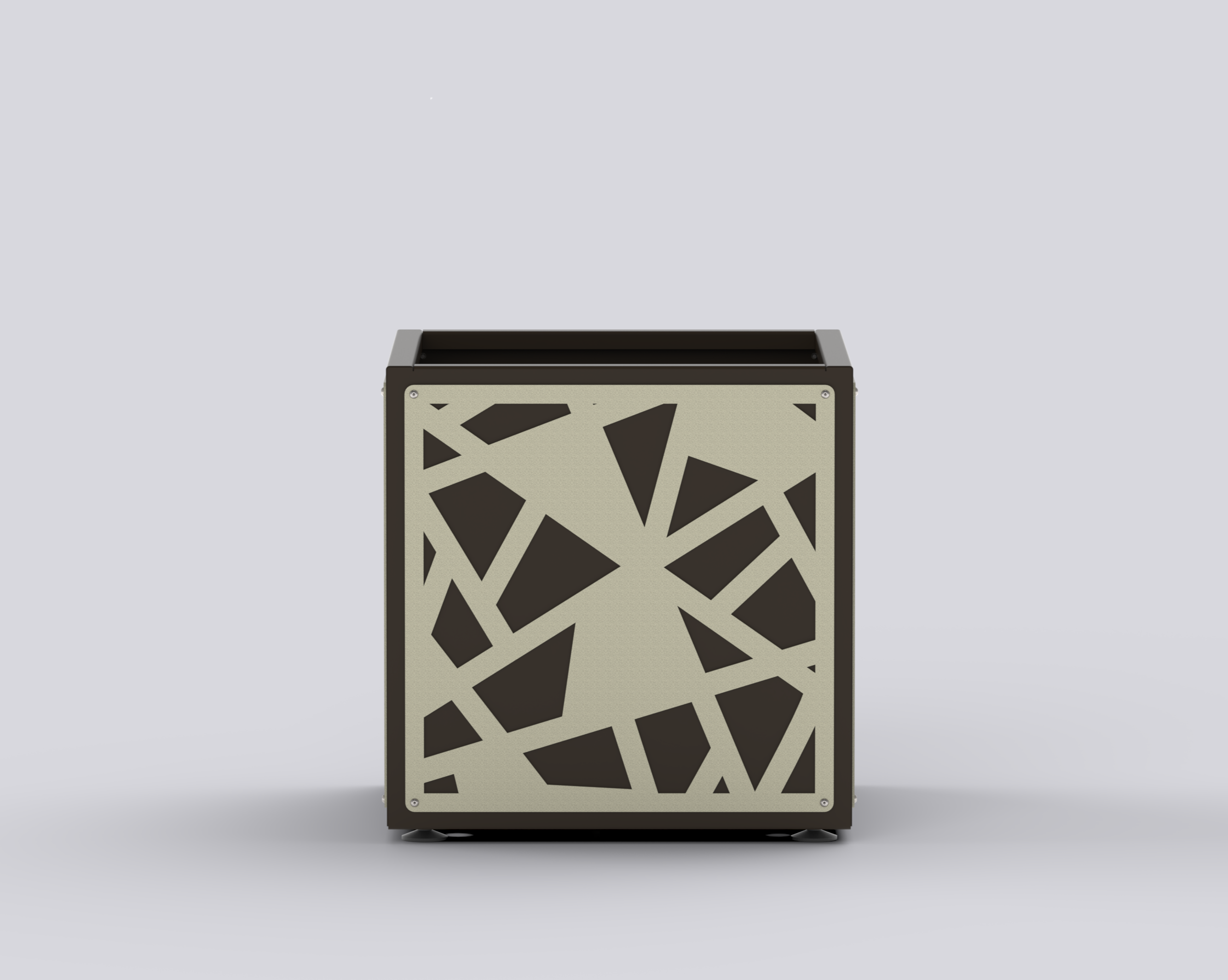 LINEA - Jardinière Prestige - carré 50x50x50cm