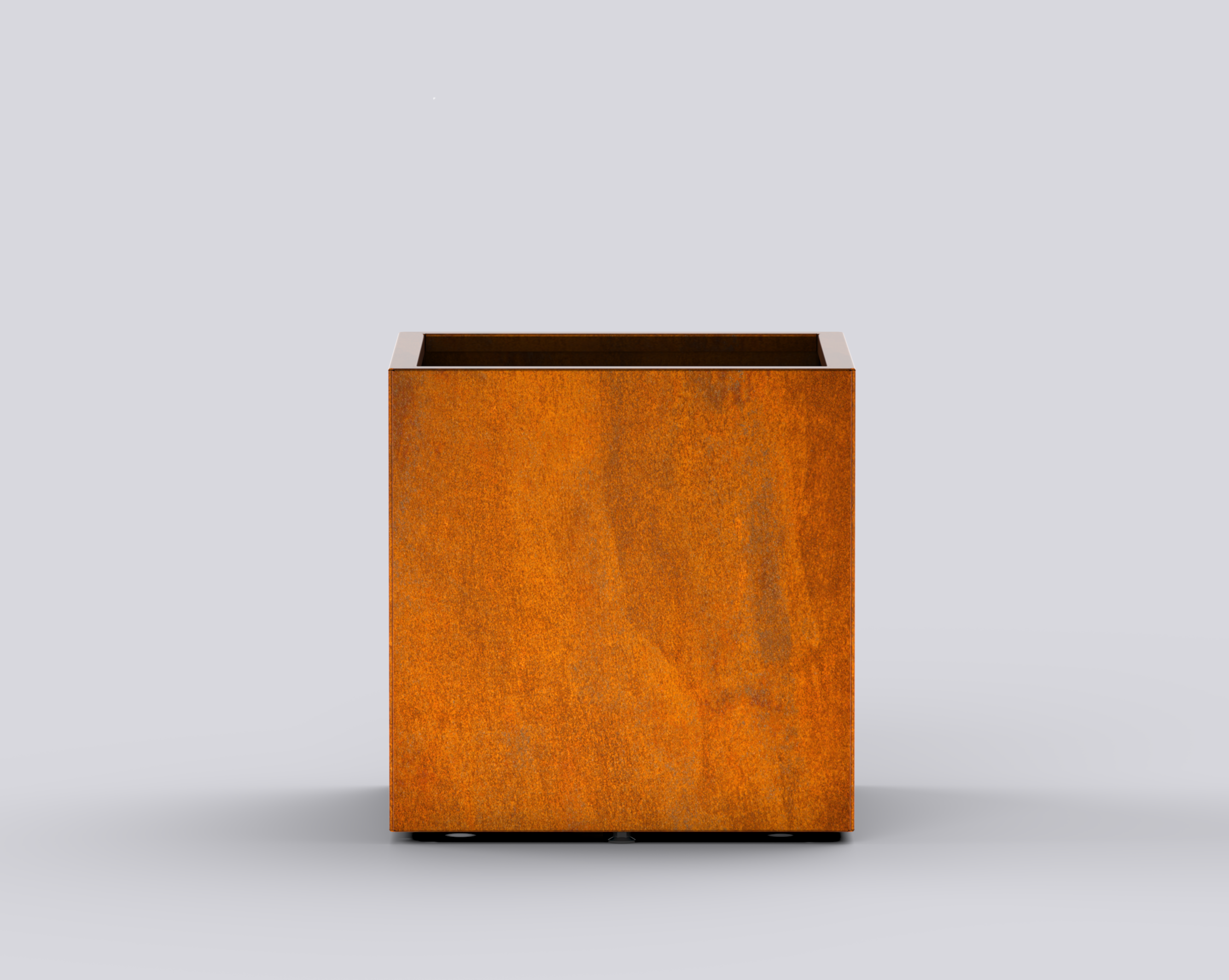 Jardinière Essentia - carré corten