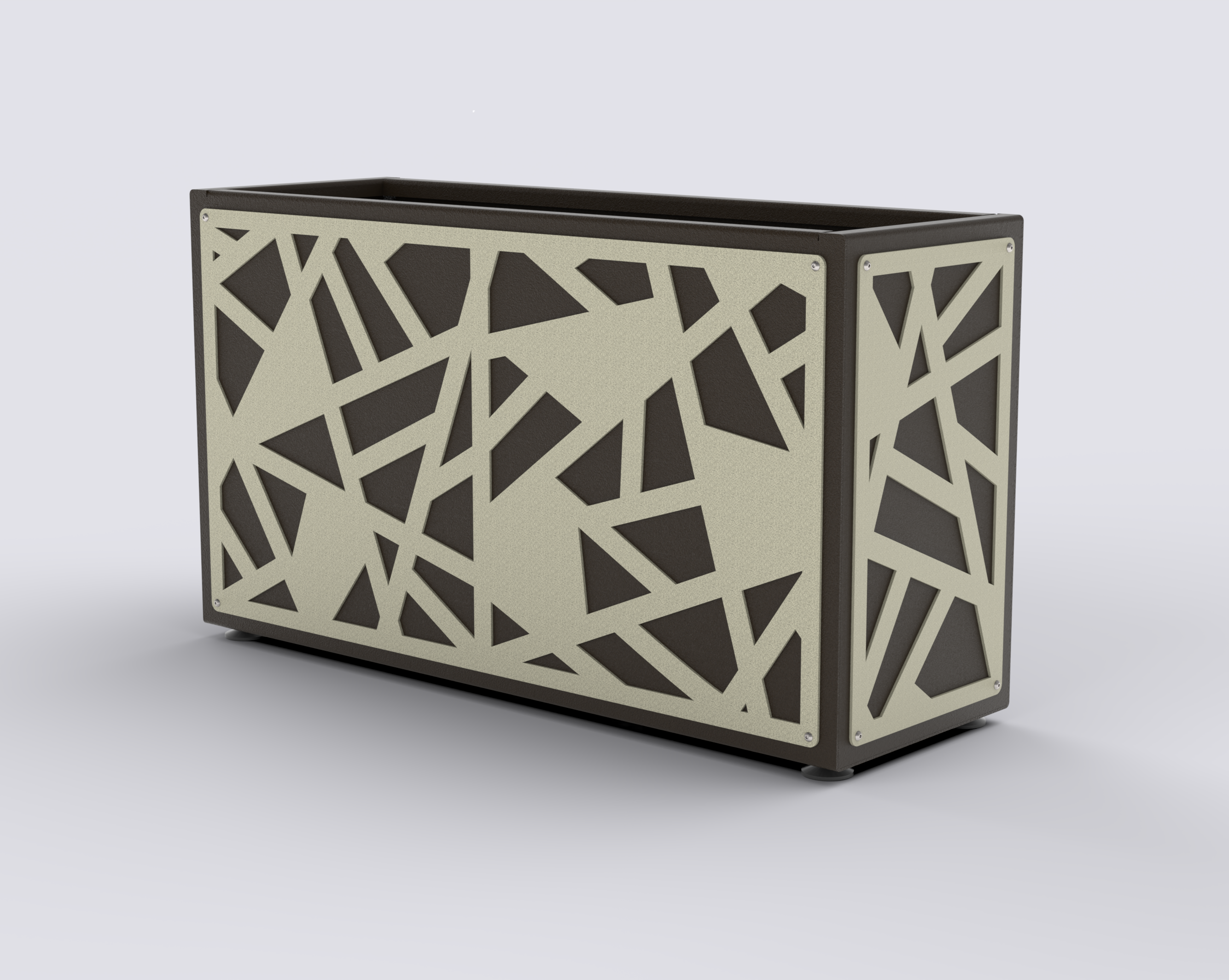 LINEA - Jardinière Prestige - rectangle fin 75x90x30cm