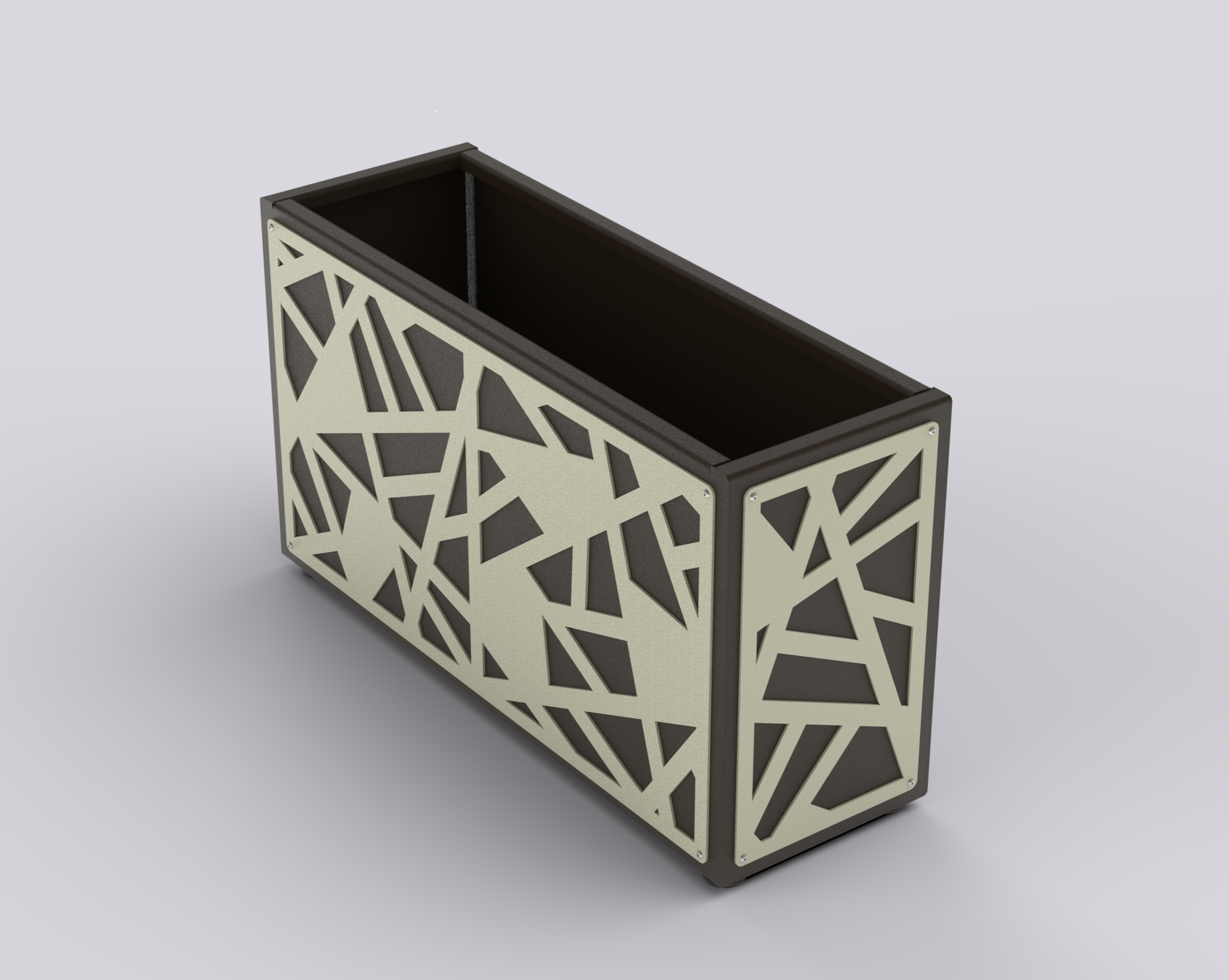 LINEA - Jardinière Prestige - rectangle fin 75x90x30cm