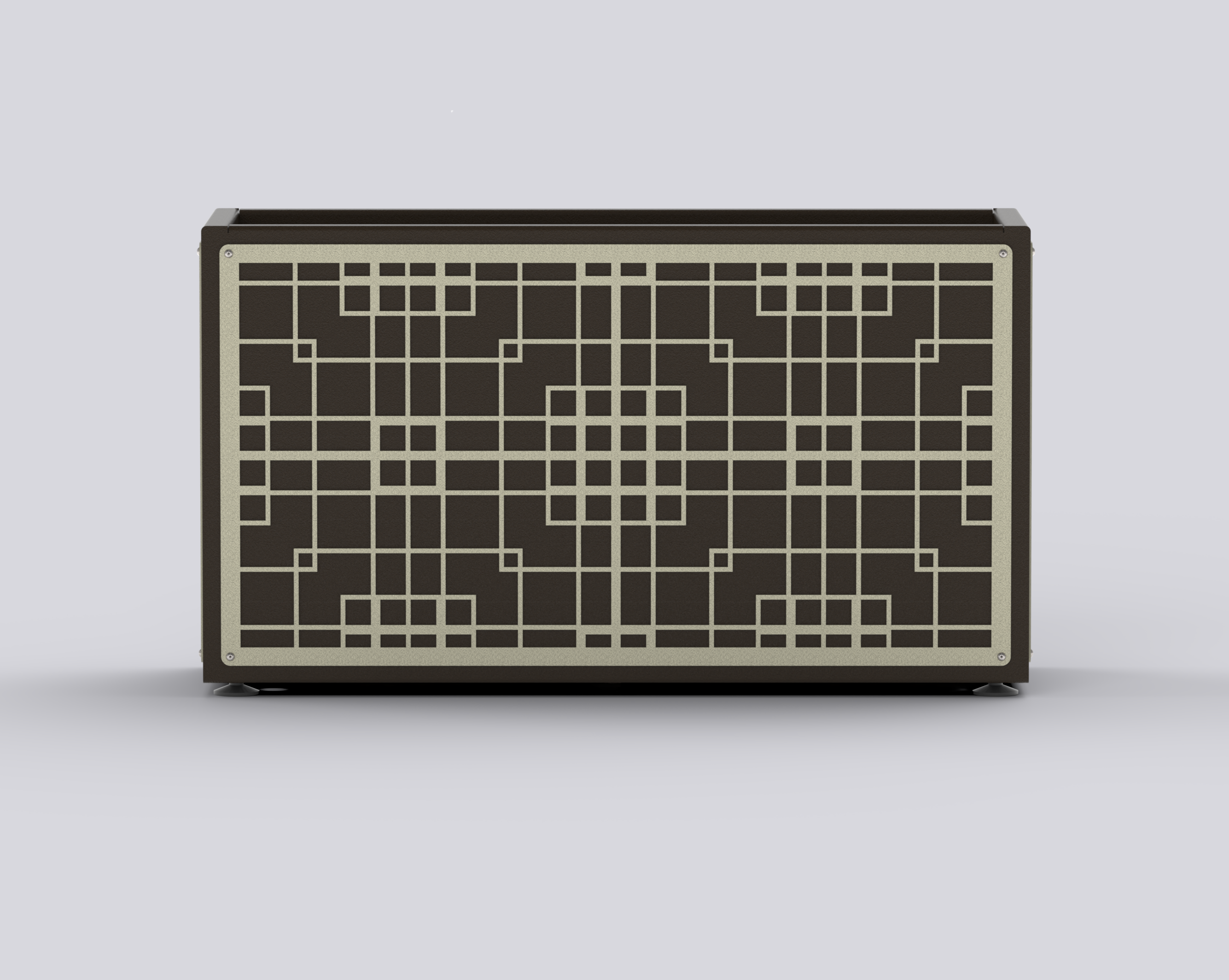 HORIZON - Jardinière Prestige - rectangle fin 50x90x30cm