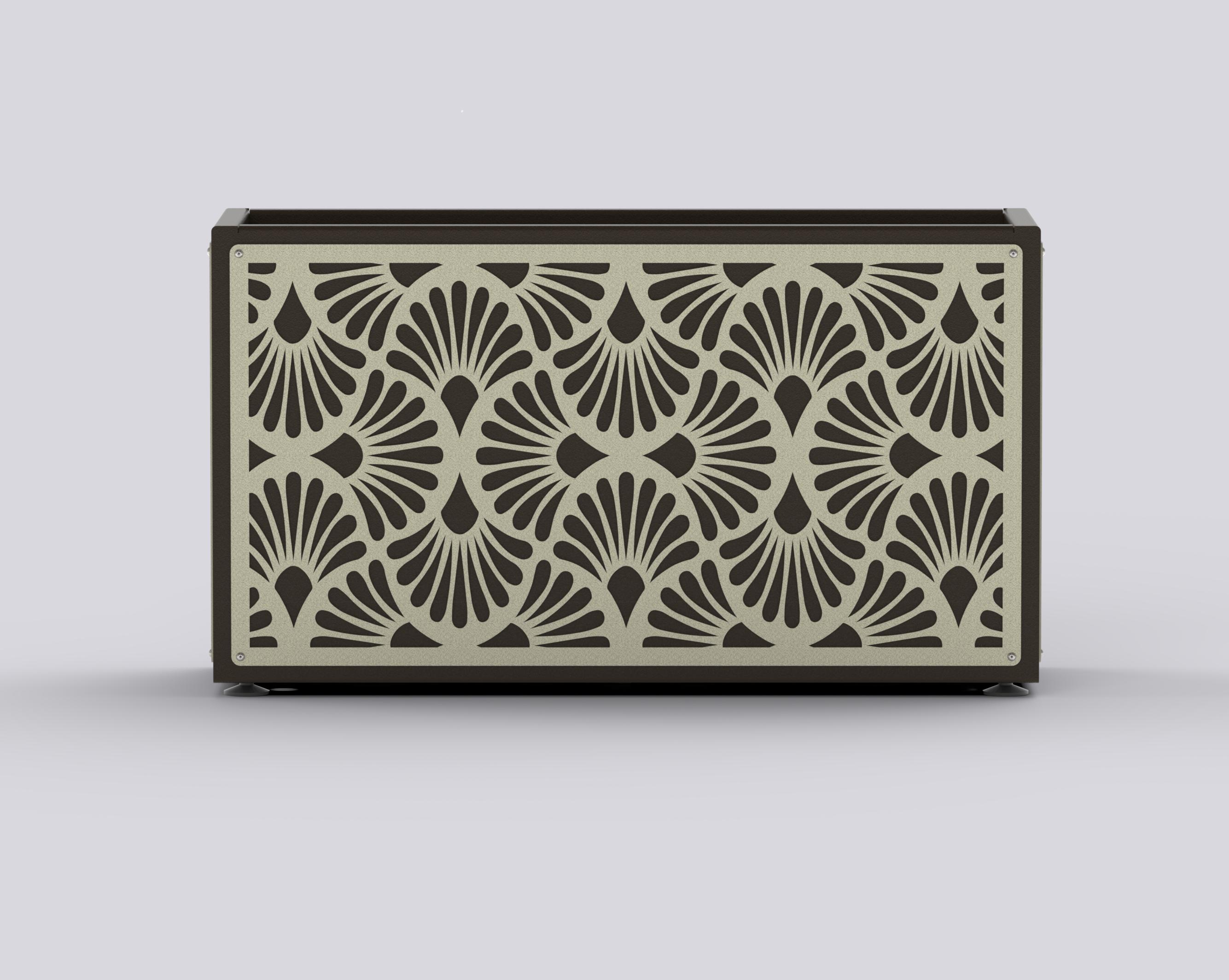 BLOOM - Jardinière Prestige - rectangle fin 75x90x30cm