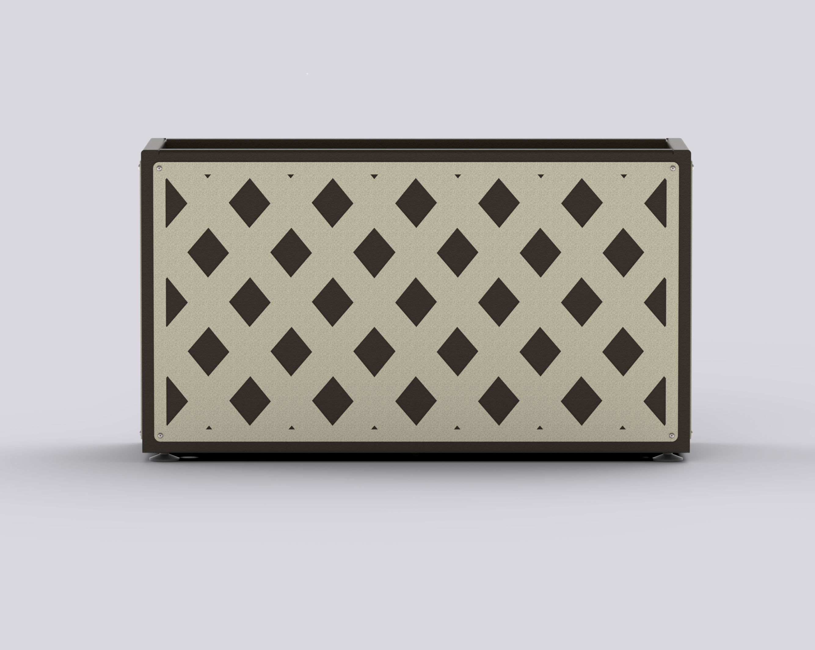 PRISM - Jardinière Prestige - rectangle fin 75x90x30cm
