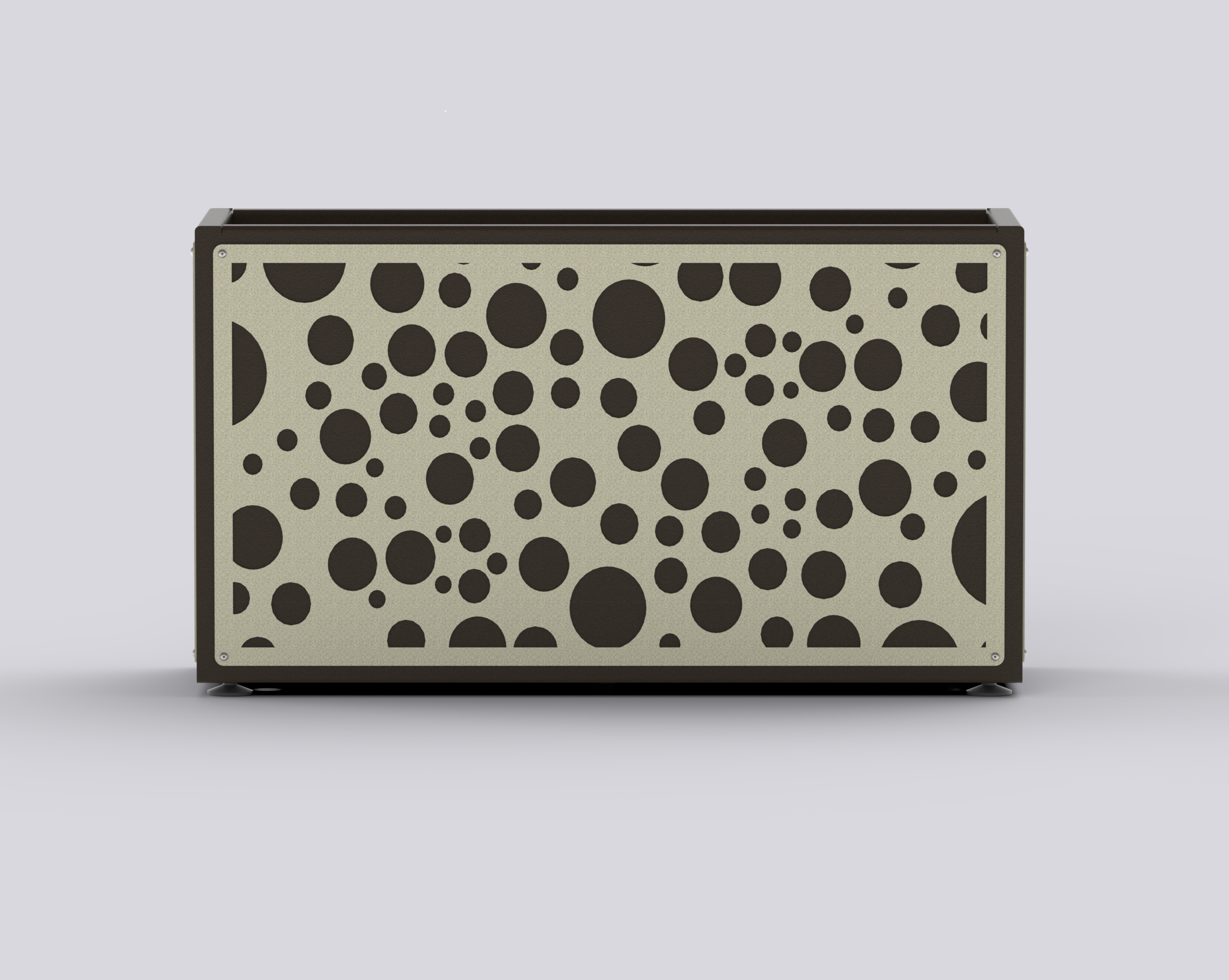 ECLIPSE - Jardinière Prestige - rectangle fin 50x90x30cm