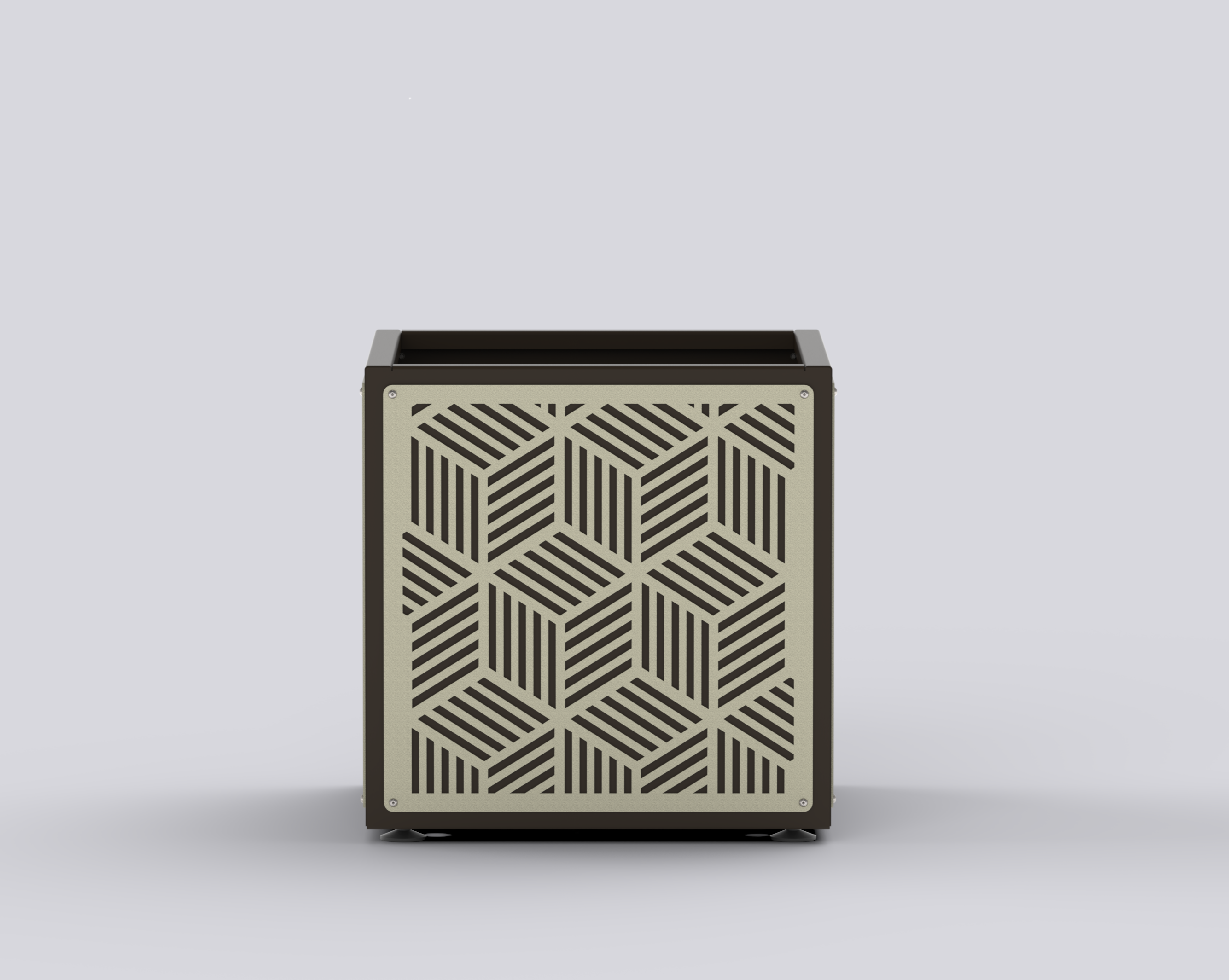 KUB - Jardinière Prestige - carré 40x40x40cm