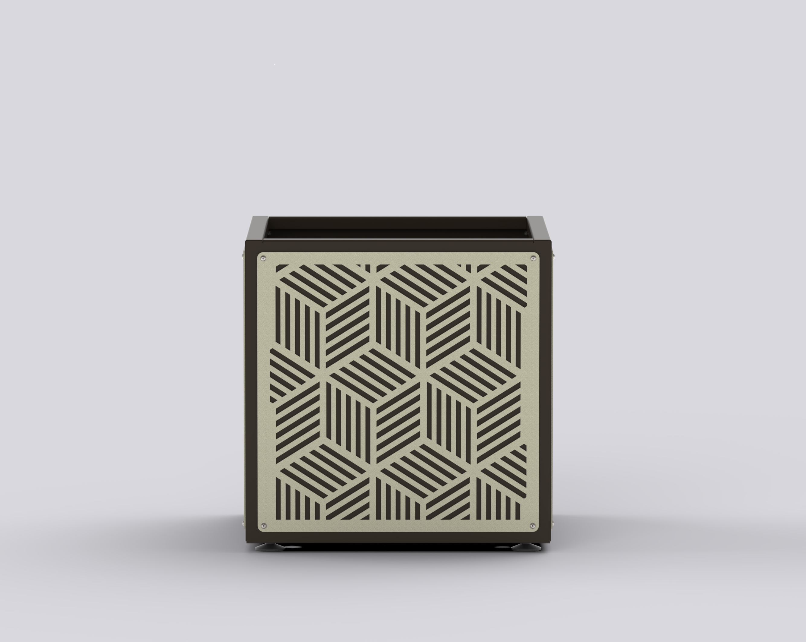 KUB - Jardinière Prestige - carré 60x60x60cm