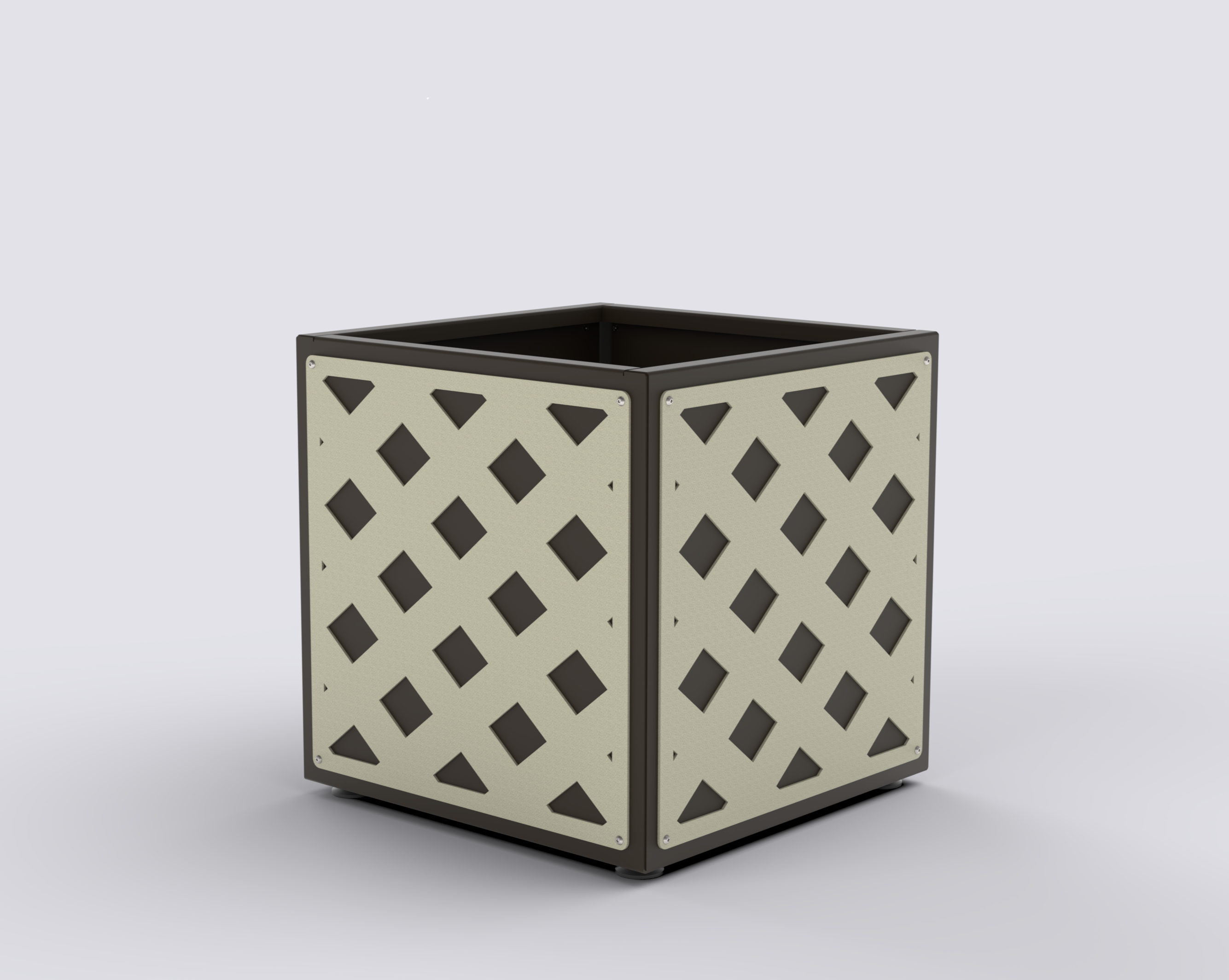 PRISM - Jardinière Prestige - carré 30x30x30cm