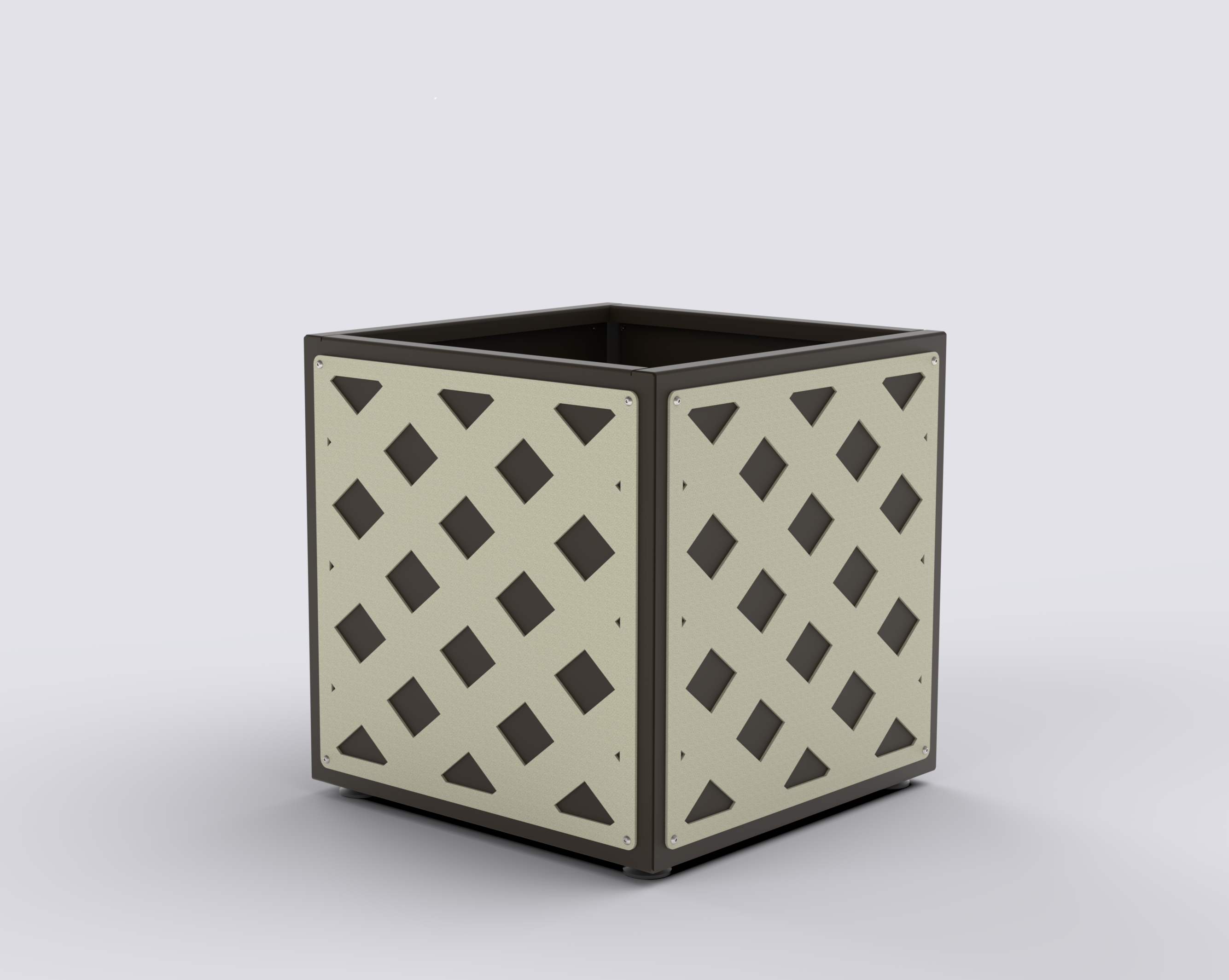 PRISM - Jardinière Prestige - carré 40x40x40cm