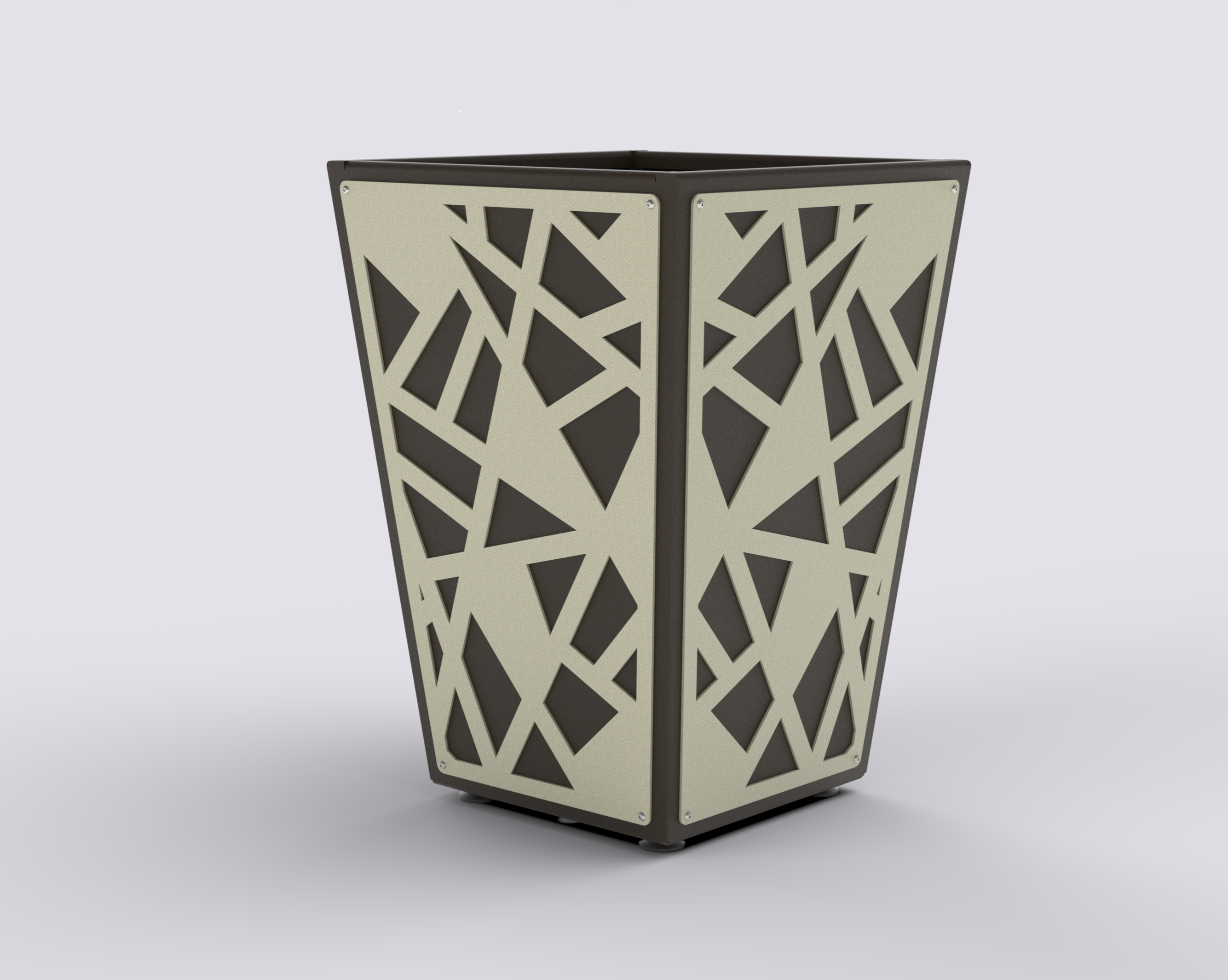 LINEA - Jardinière Prestige - évasé 80x50x50cm