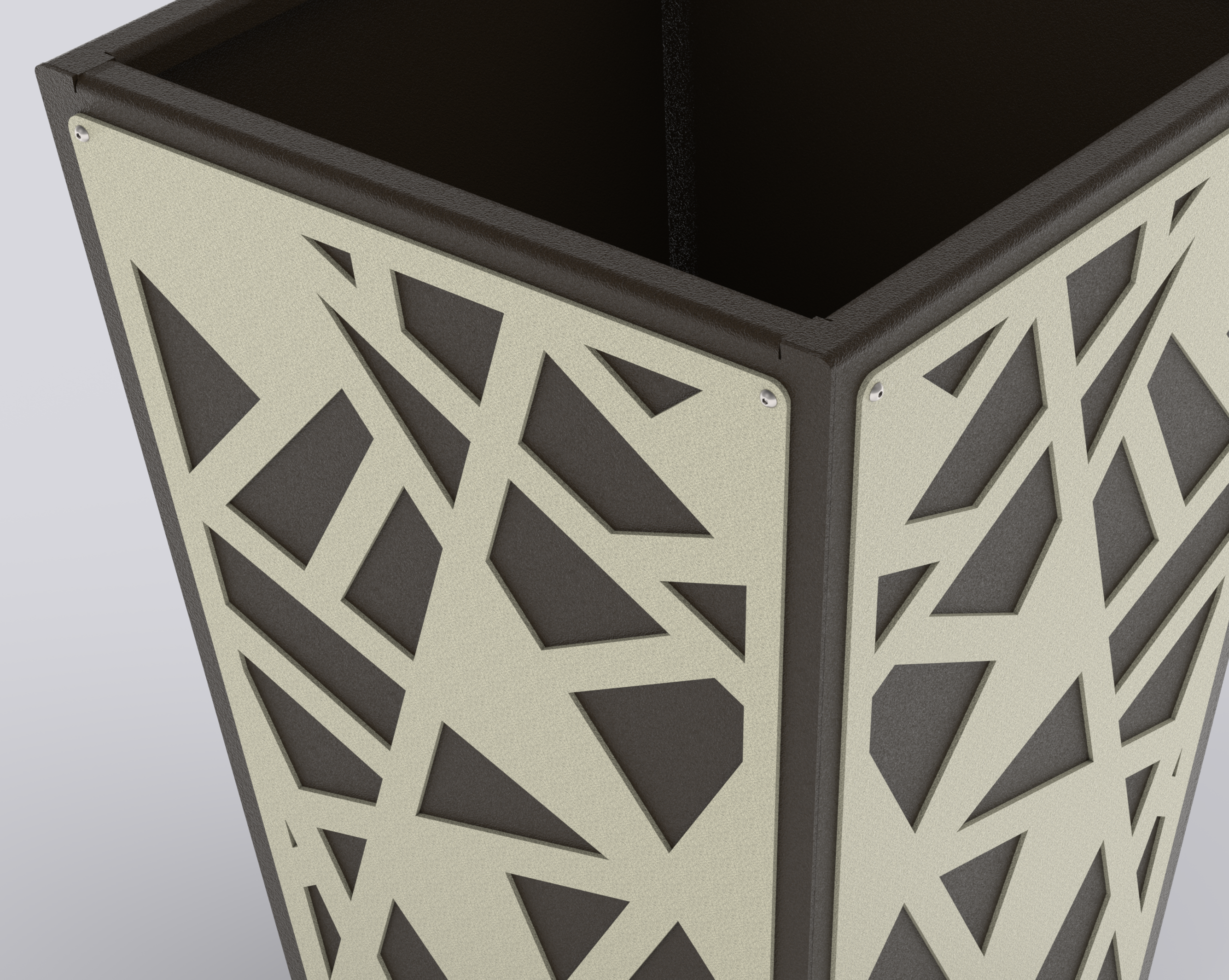 LINEA - Jardinière Prestige - évasé 100x60x60cm