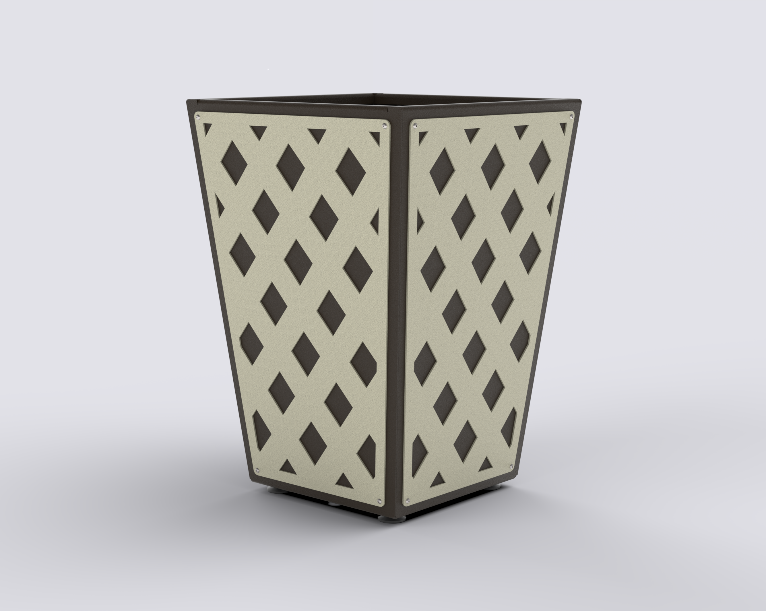PRISM - Jardinière Prestige - évasé 100x60x60cm
