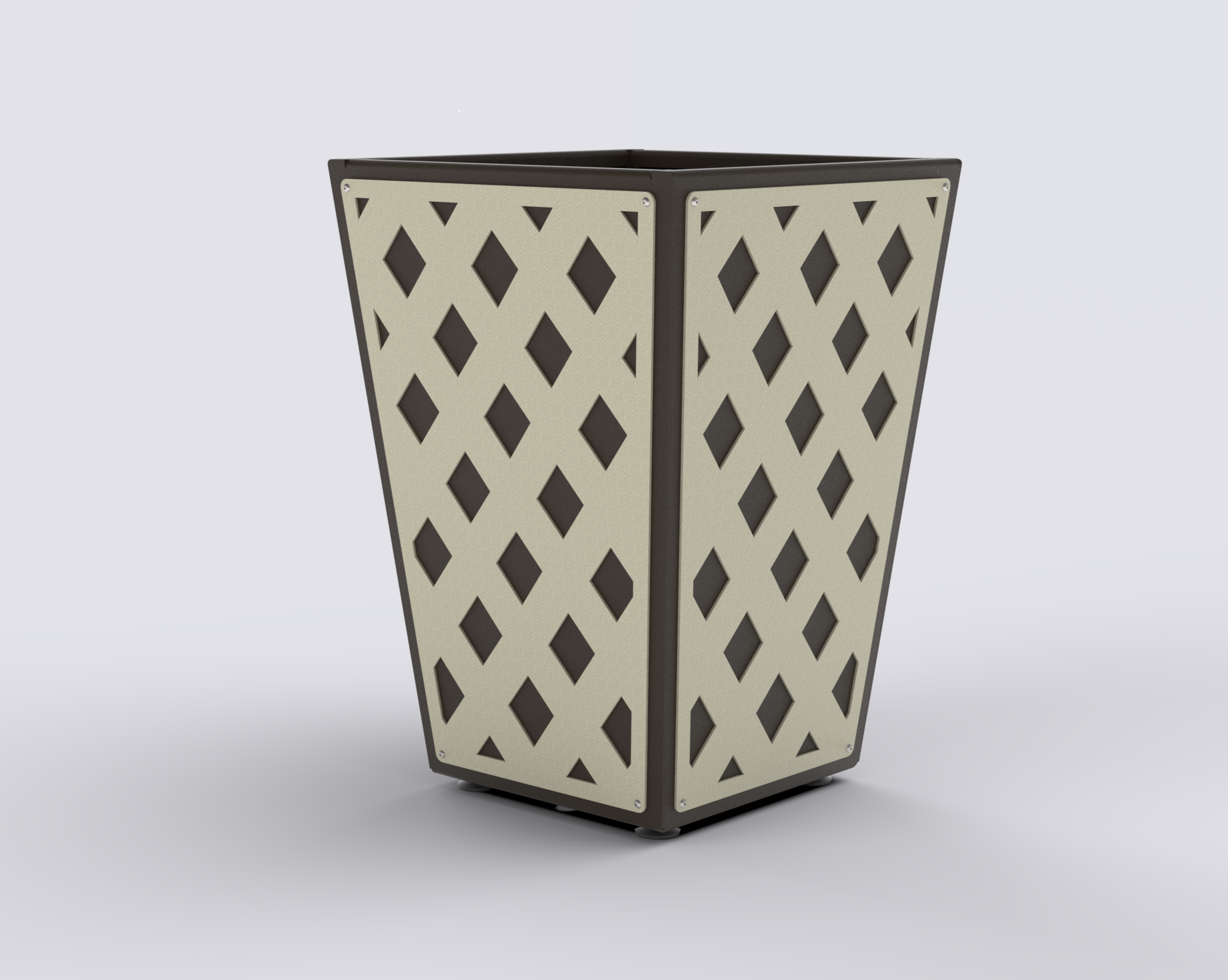 PRISM - Jardinière Prestige - évasé 80x50x50cm