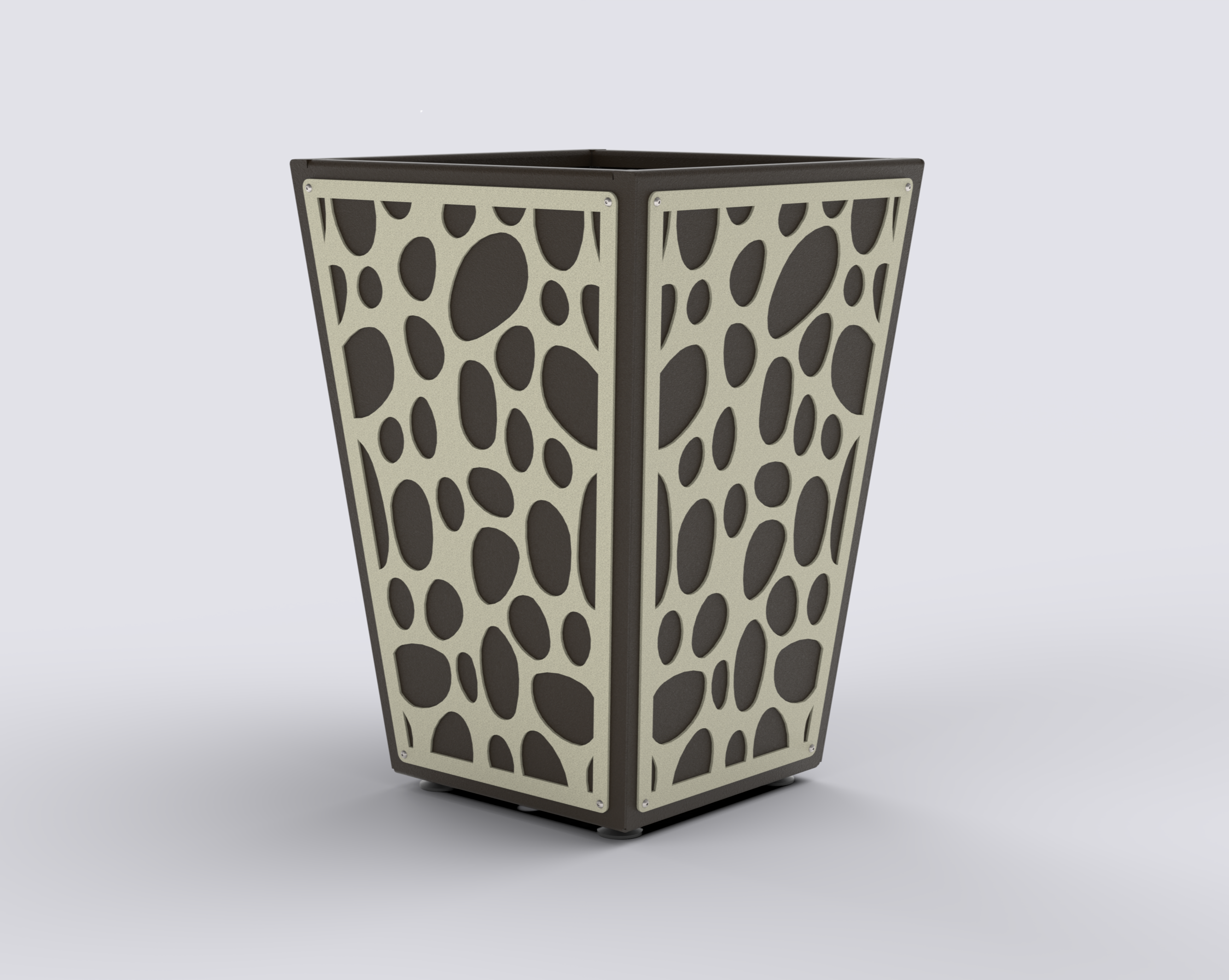RIVIERA - Jardinière Prestige - évasé 100x60x60cm