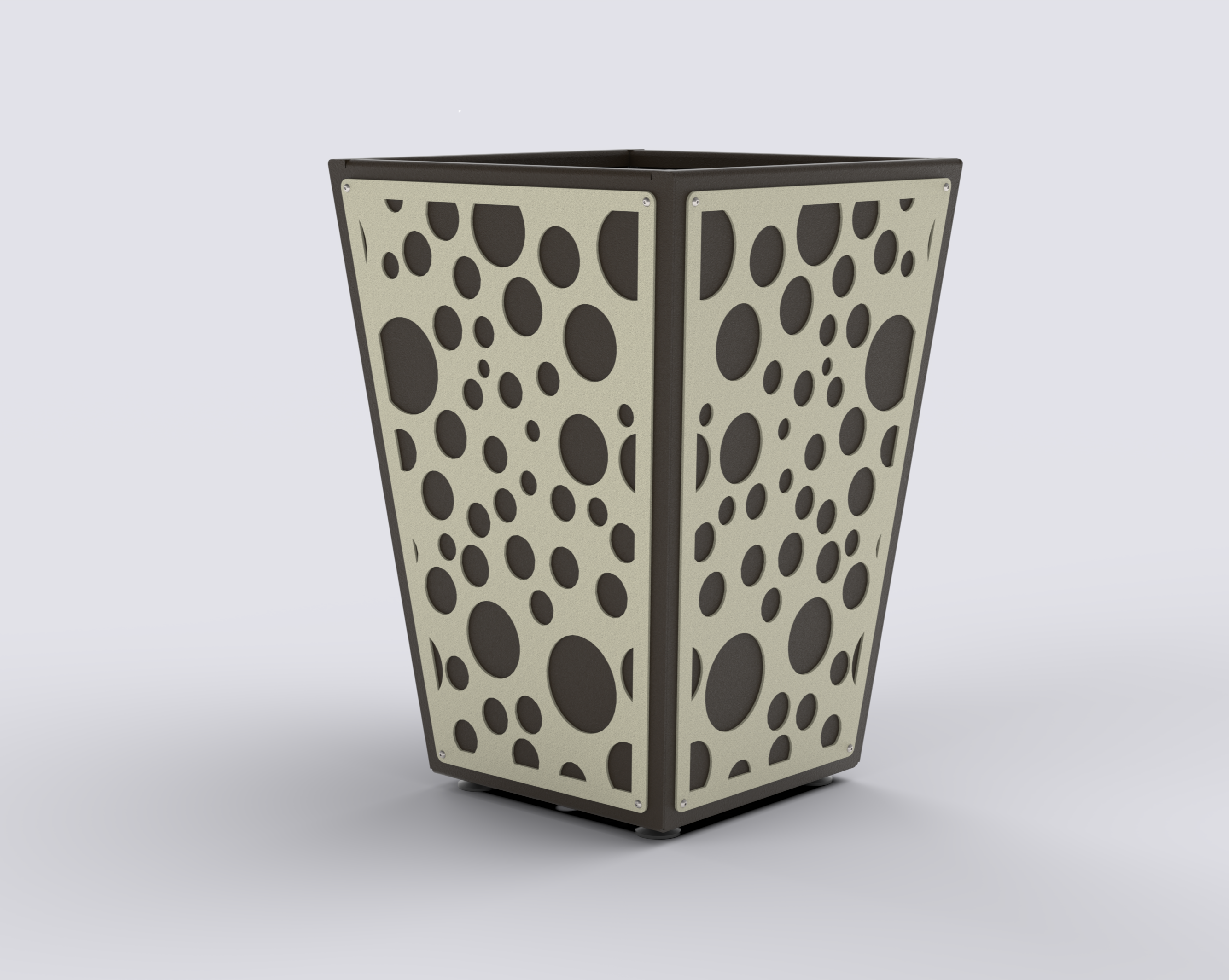 ECLIPSE - Jardinière Prestige - évasé 100x60x60cm