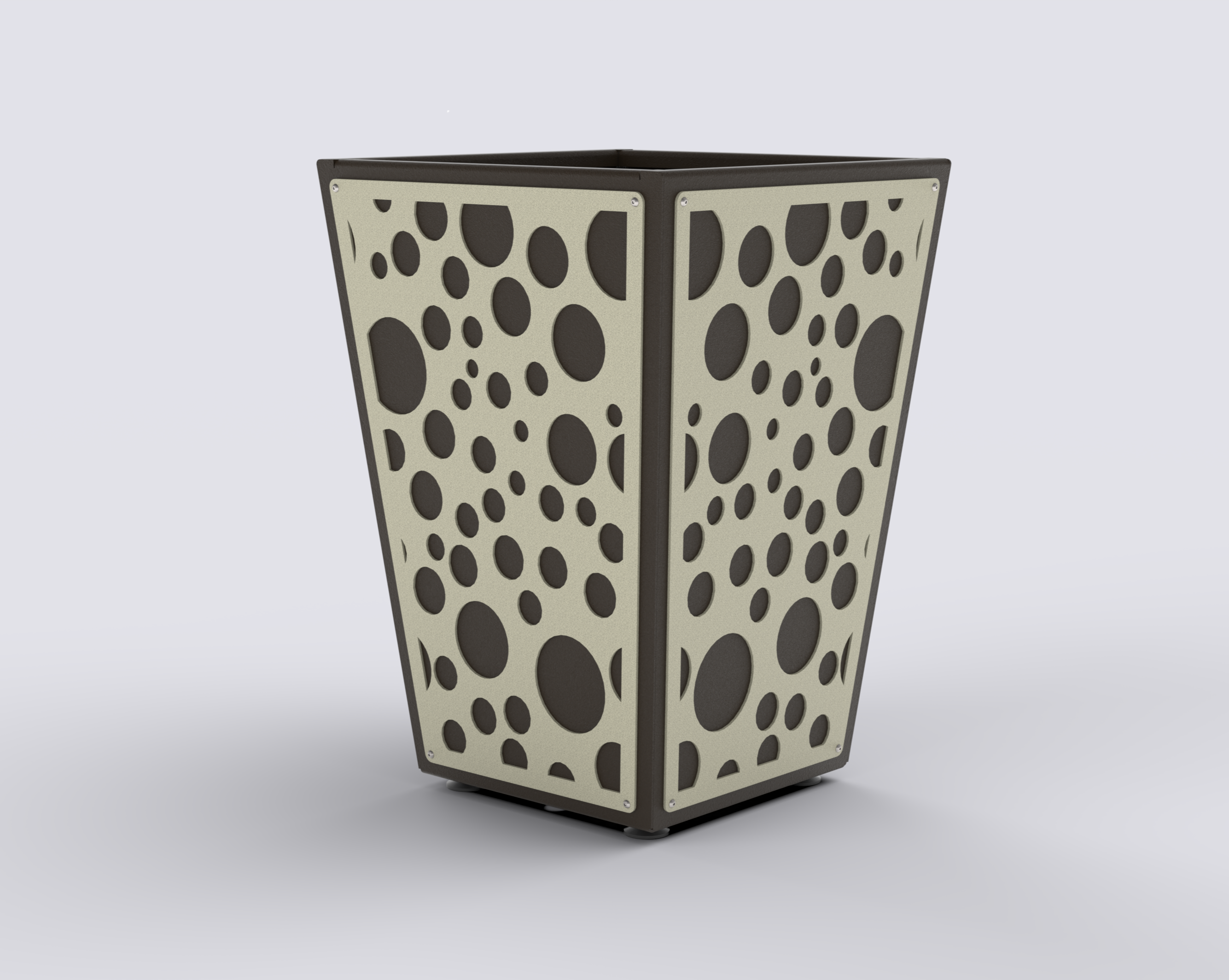 ECLIPSE - Jardinière Prestige - évasé 80x50x50cm