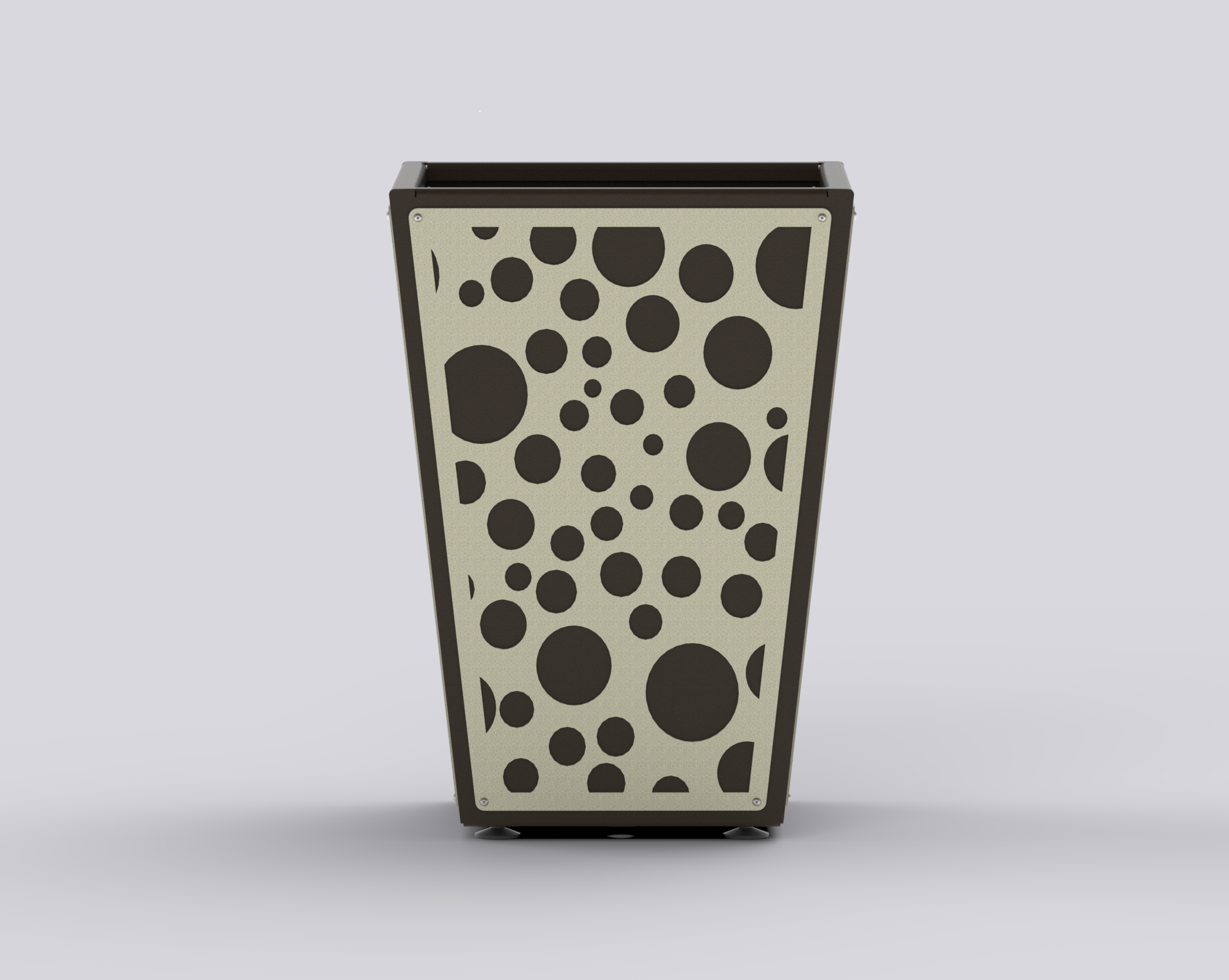 ECLIPSE - Jardinière Prestige - évasé 80x50x50cm