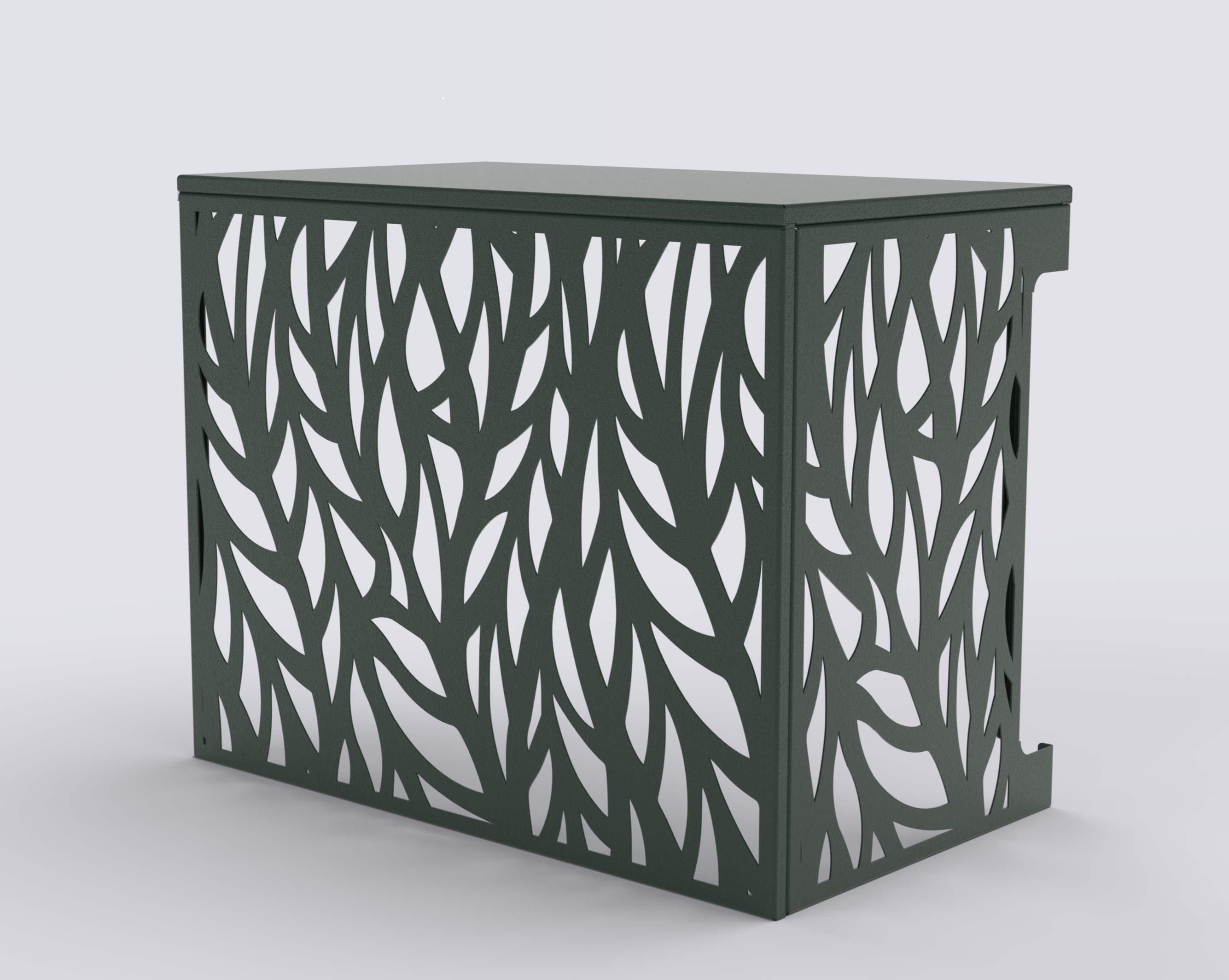 FLOREA - Cache-climatisation en aluminium