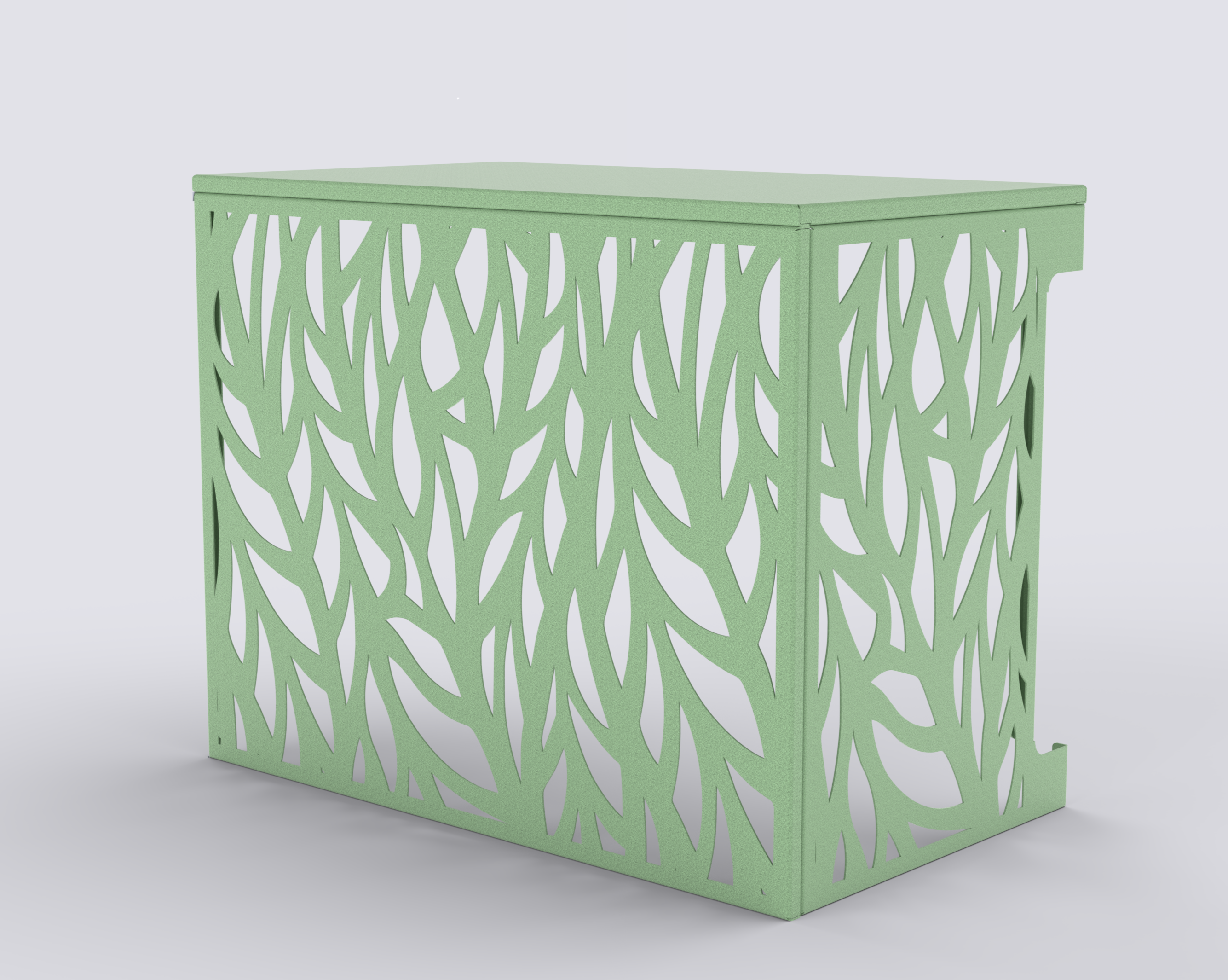 FLOREA - Cache-climatisation en aluminium