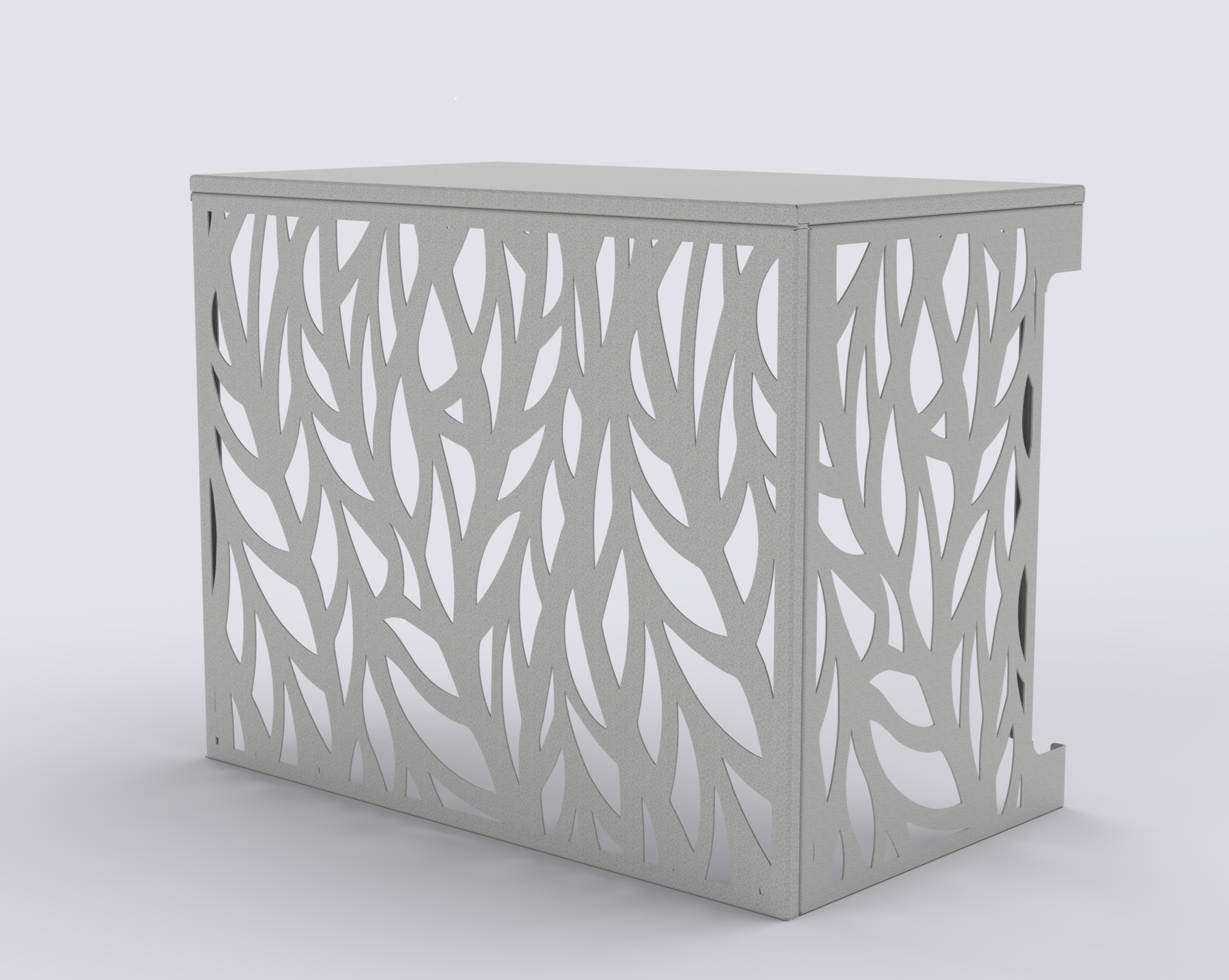 FLOREA - Cache-climatisation en aluminium