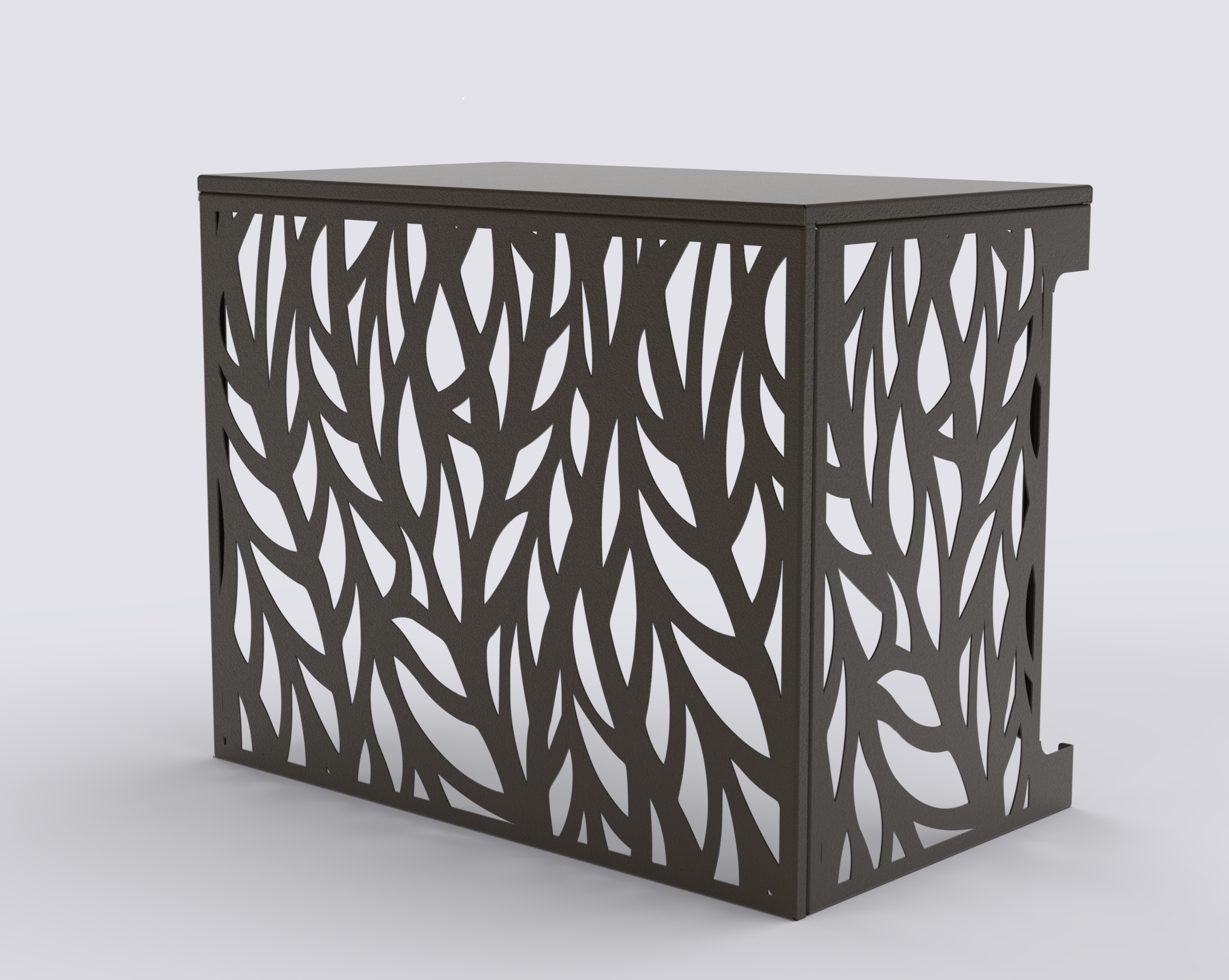 FLOREA - Cache-climatisation en aluminium