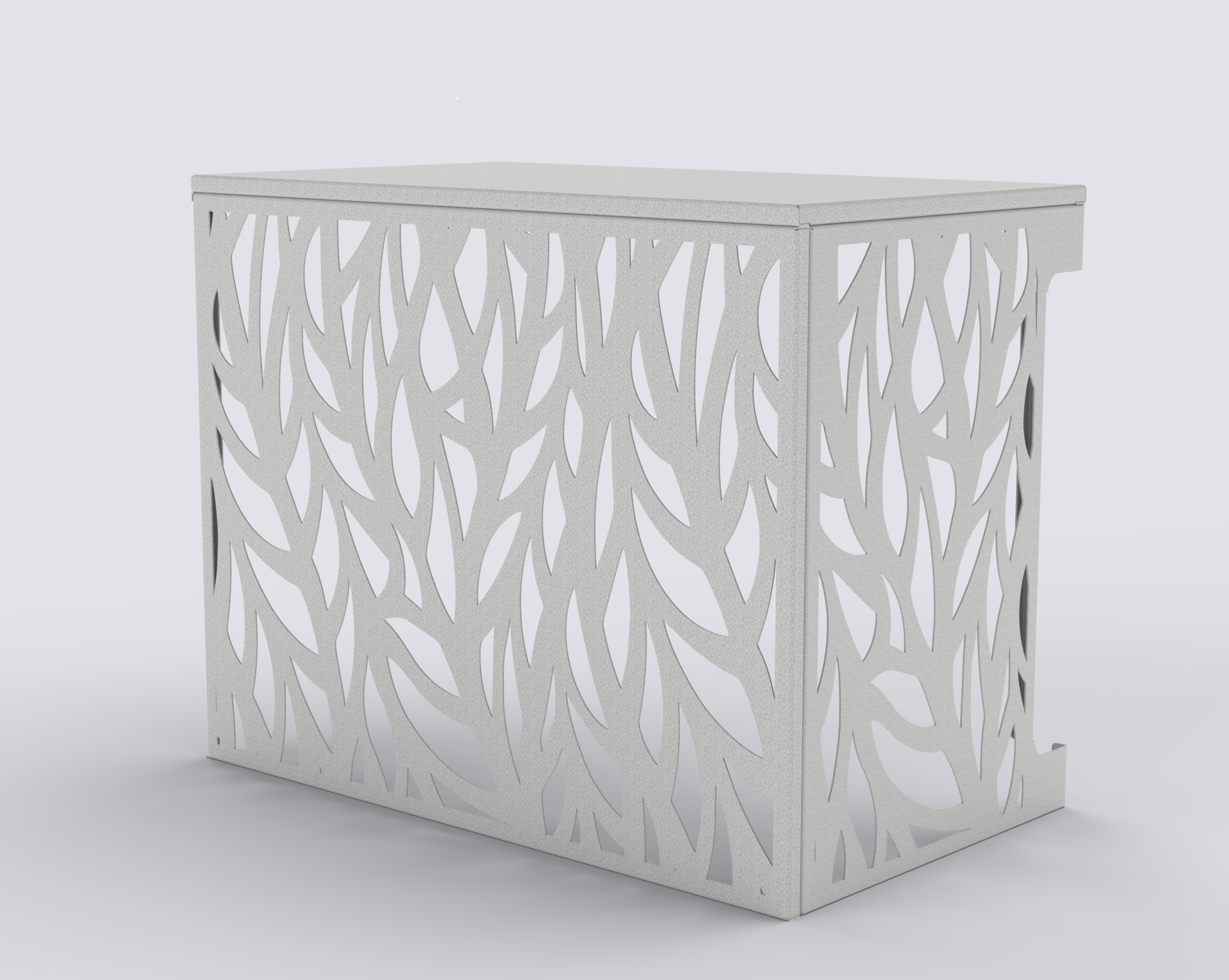 FLOREA - Cache-climatisation en aluminium