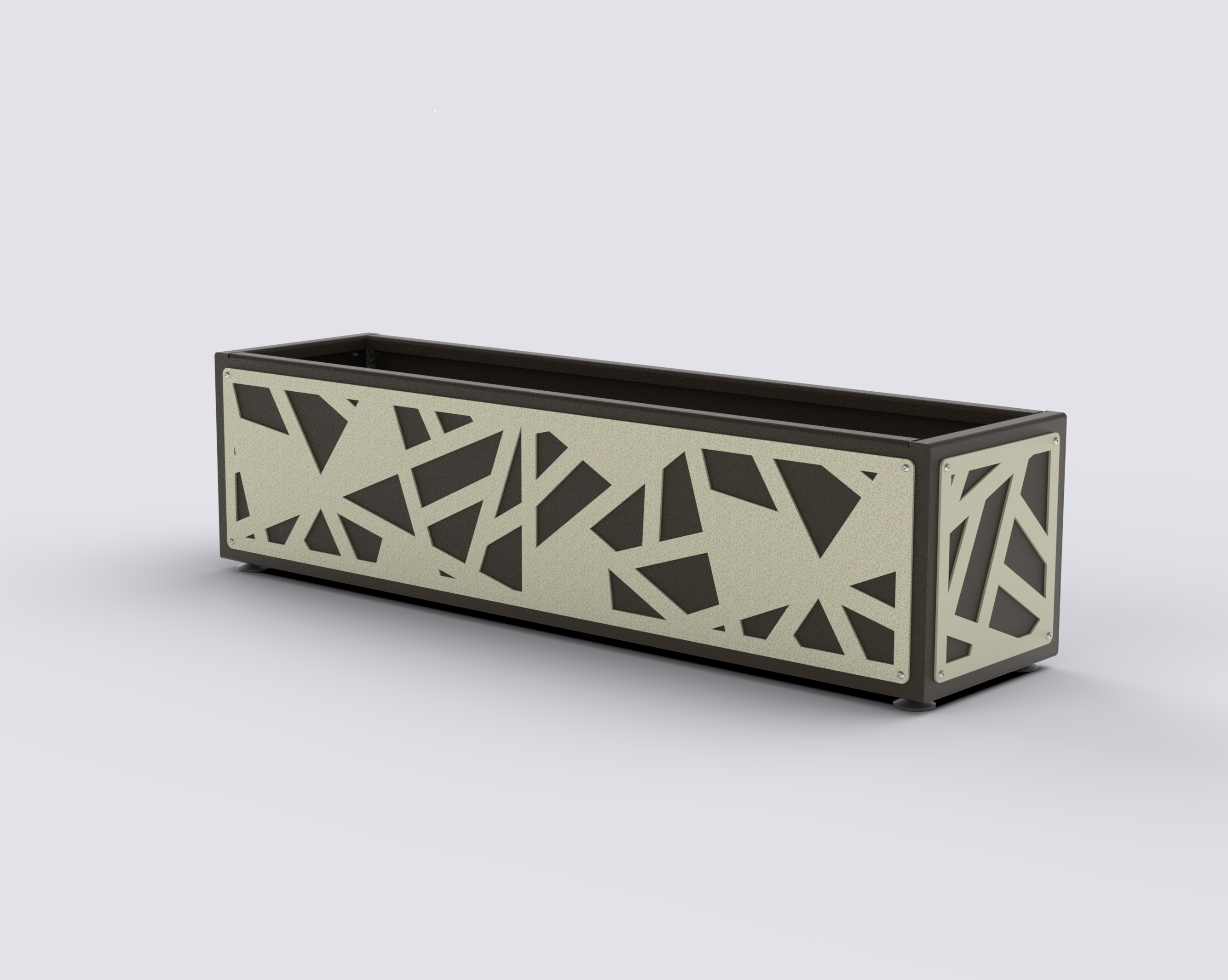 LINEA - Jardinière Prestige - rectangle bas 30x100x30cm