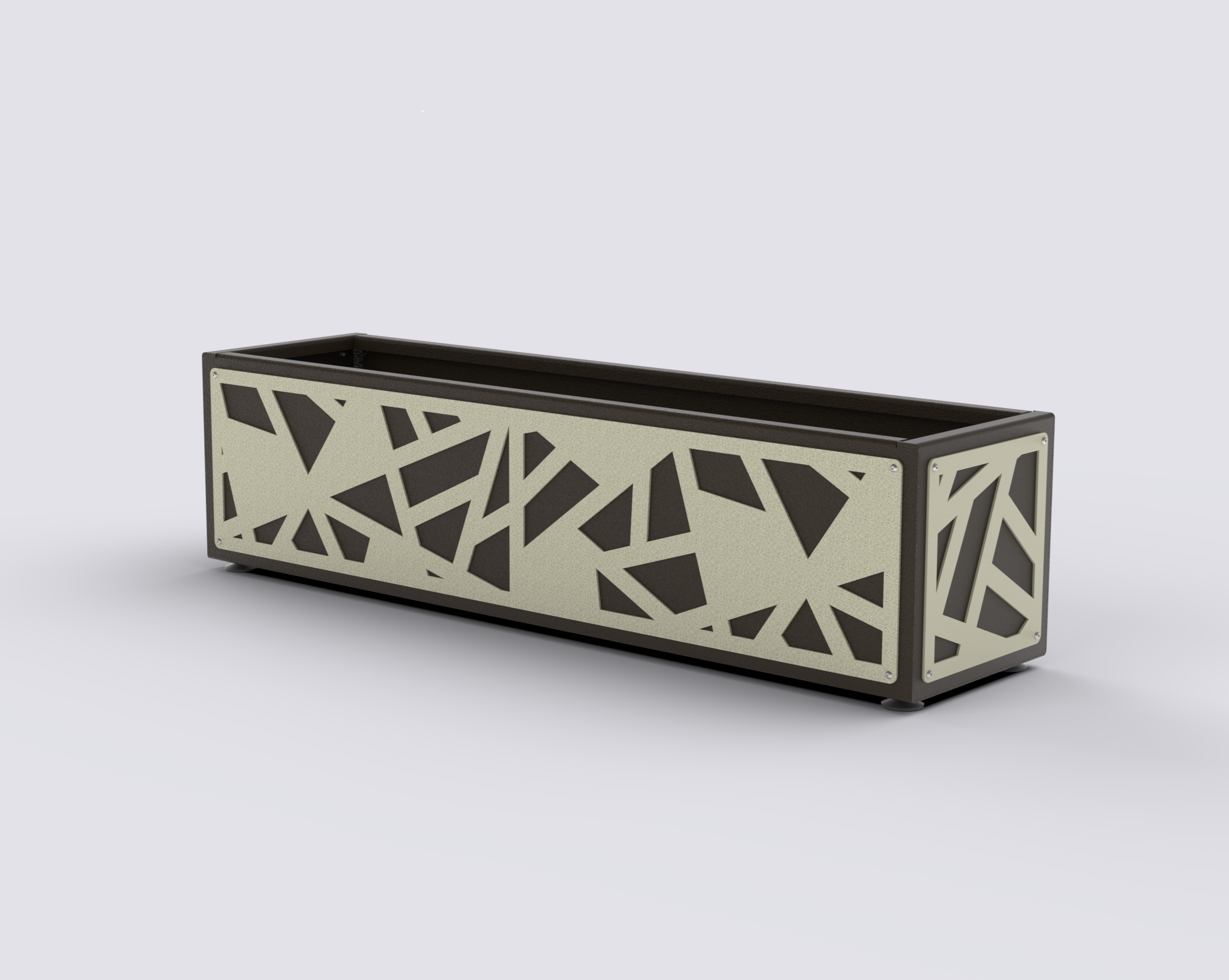 LINEA - Jardinière Prestige - rectangle bas 30x145x30cm