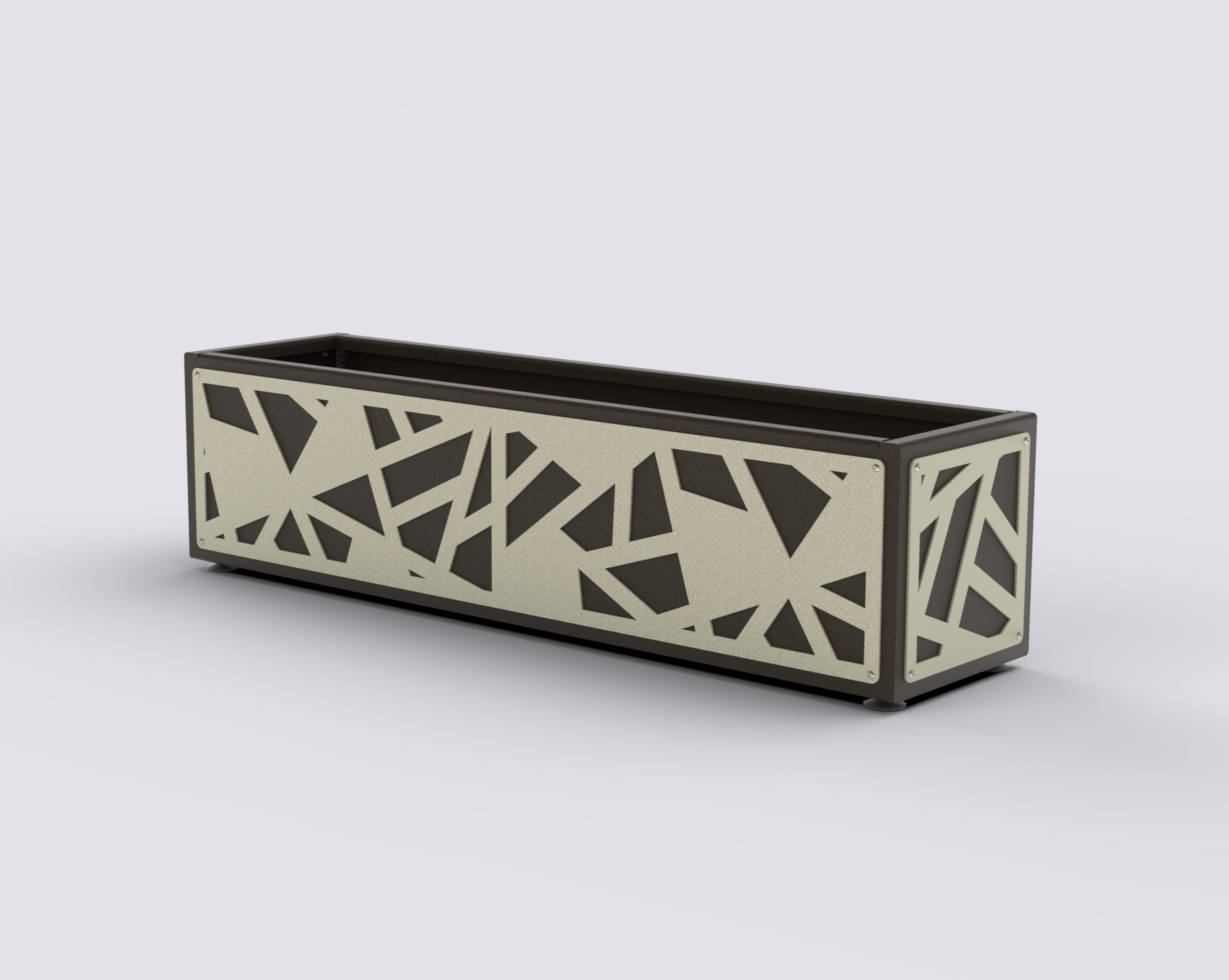 LINEA - Jardinière Prestige - rectangle bas 30x120x30cm