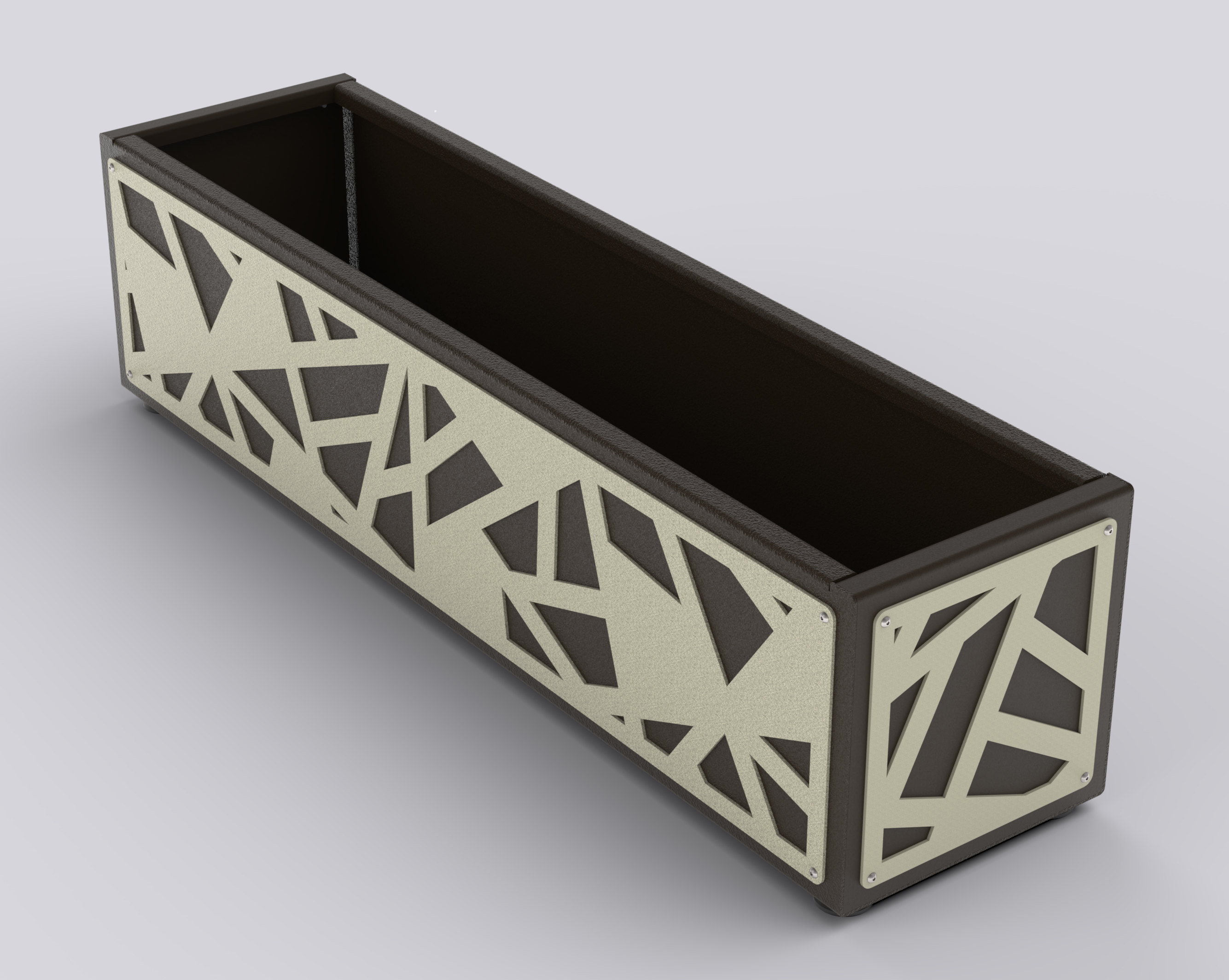 LINEA - Jardinière Prestige - rectangle bas 30x120x30cm