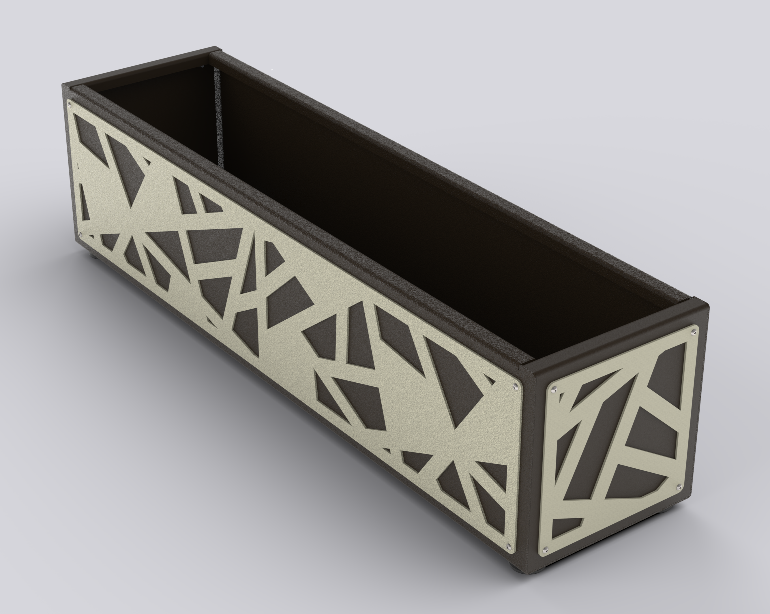 LINEA - Jardinière Prestige - rectangle bas 30x145x30cm