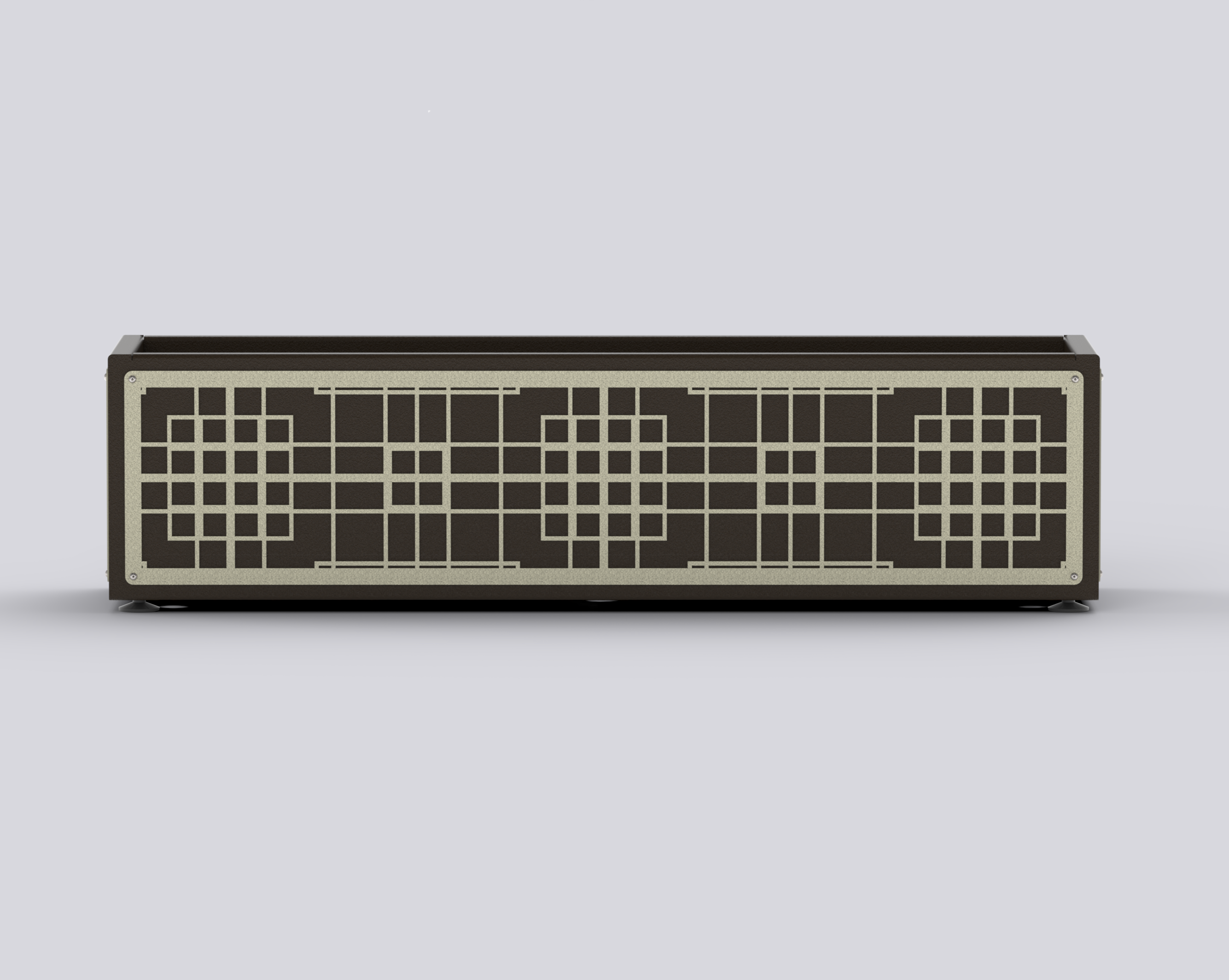HORIZON - Jardinière Prestige - rectangle bas 30x100x30cm