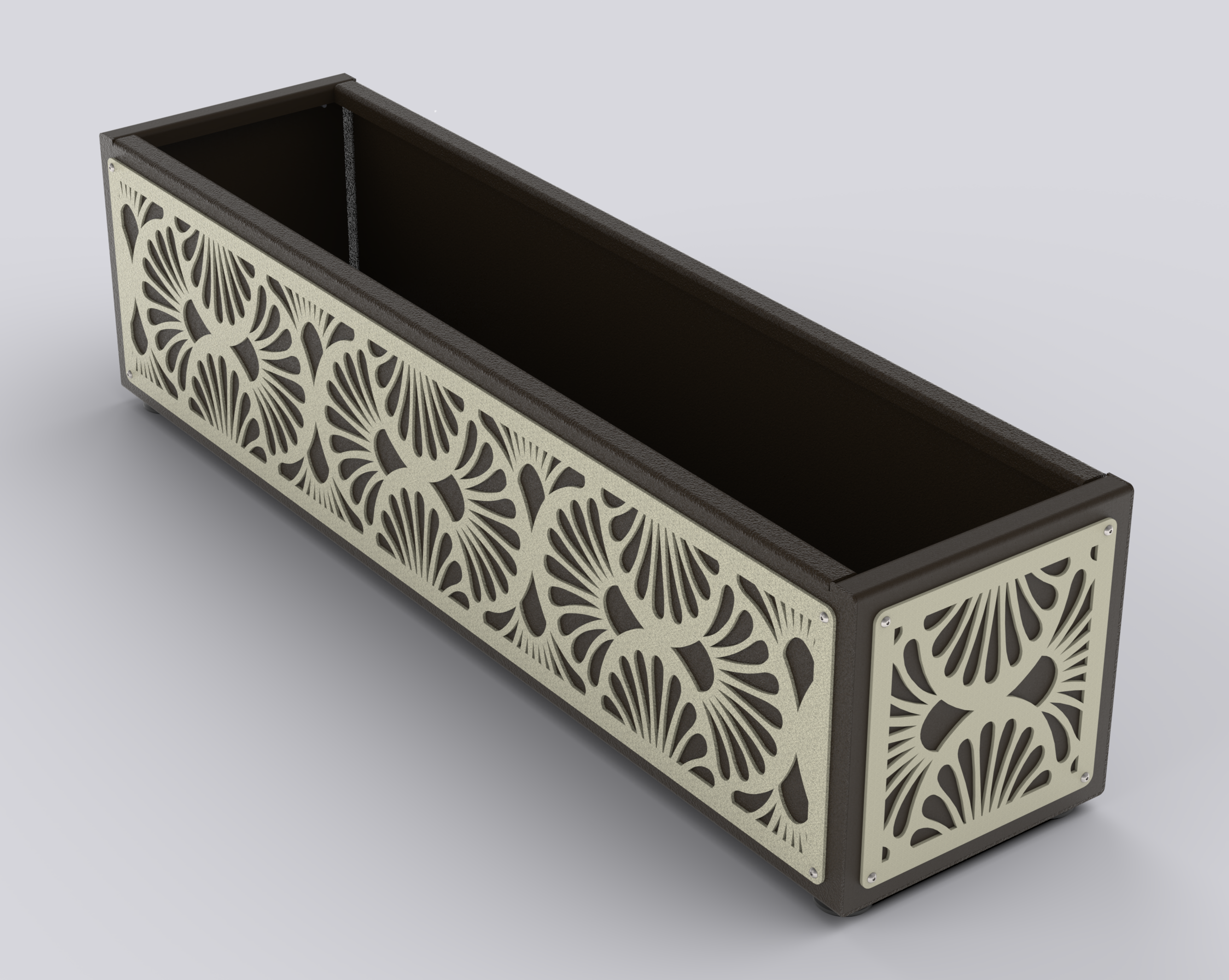 BLOOM - Jardinière Prestige - rectangle bas 30x120x30cm