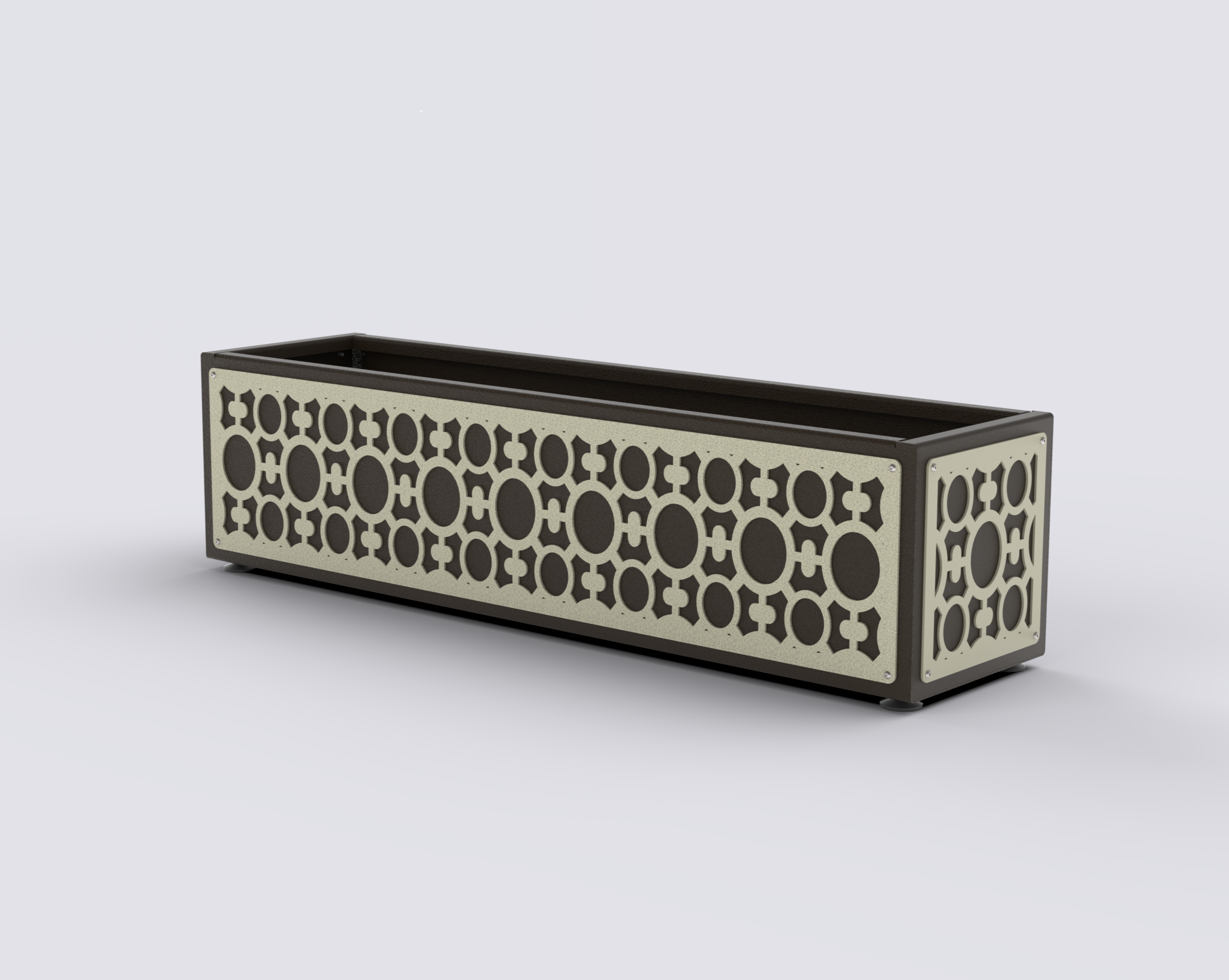 EDEN - Jardinière Prestige - rectangle bas 30x100x30cm