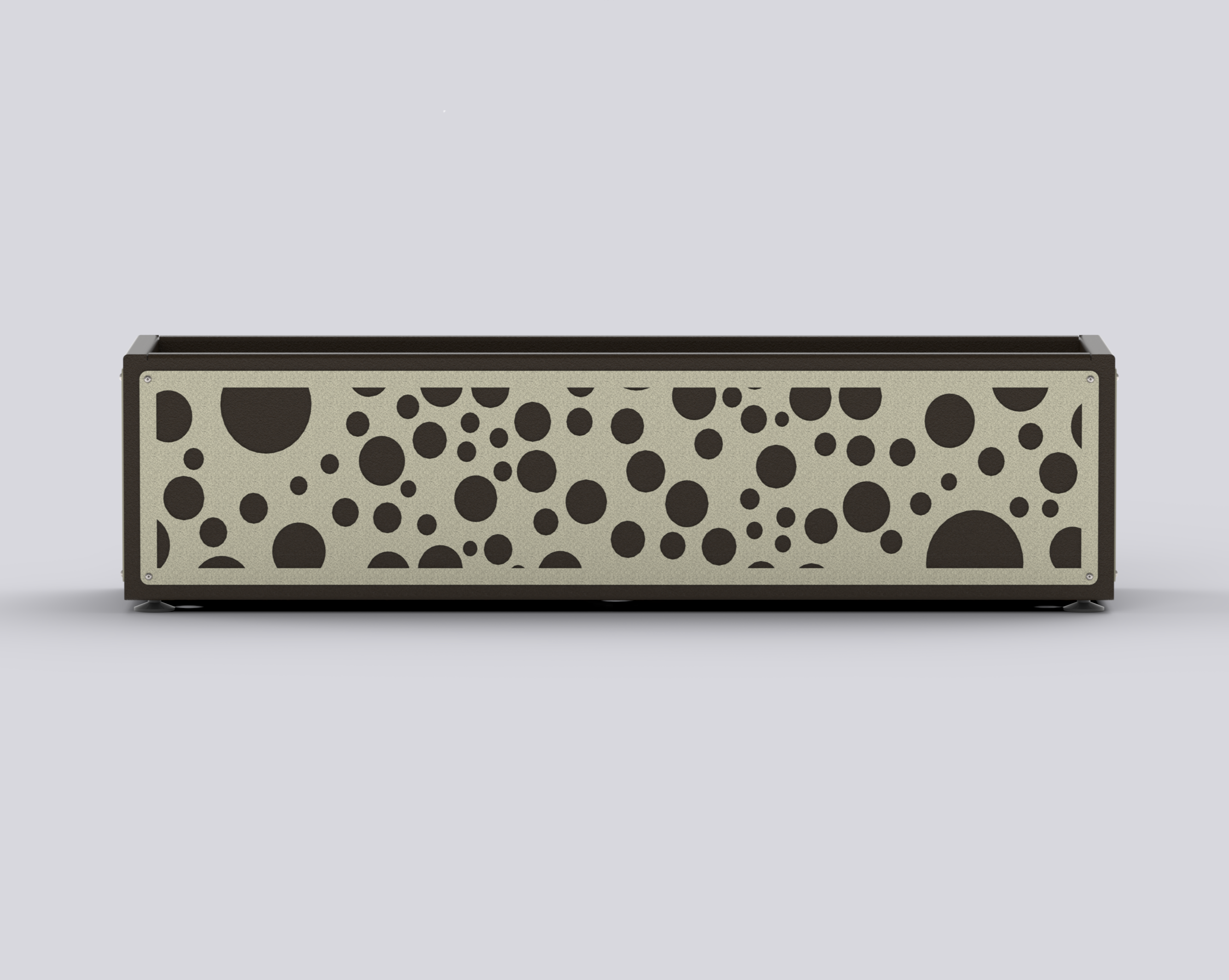 ECLIPSE - Jardinière Prestige - rectangle bas 30x100x30cm