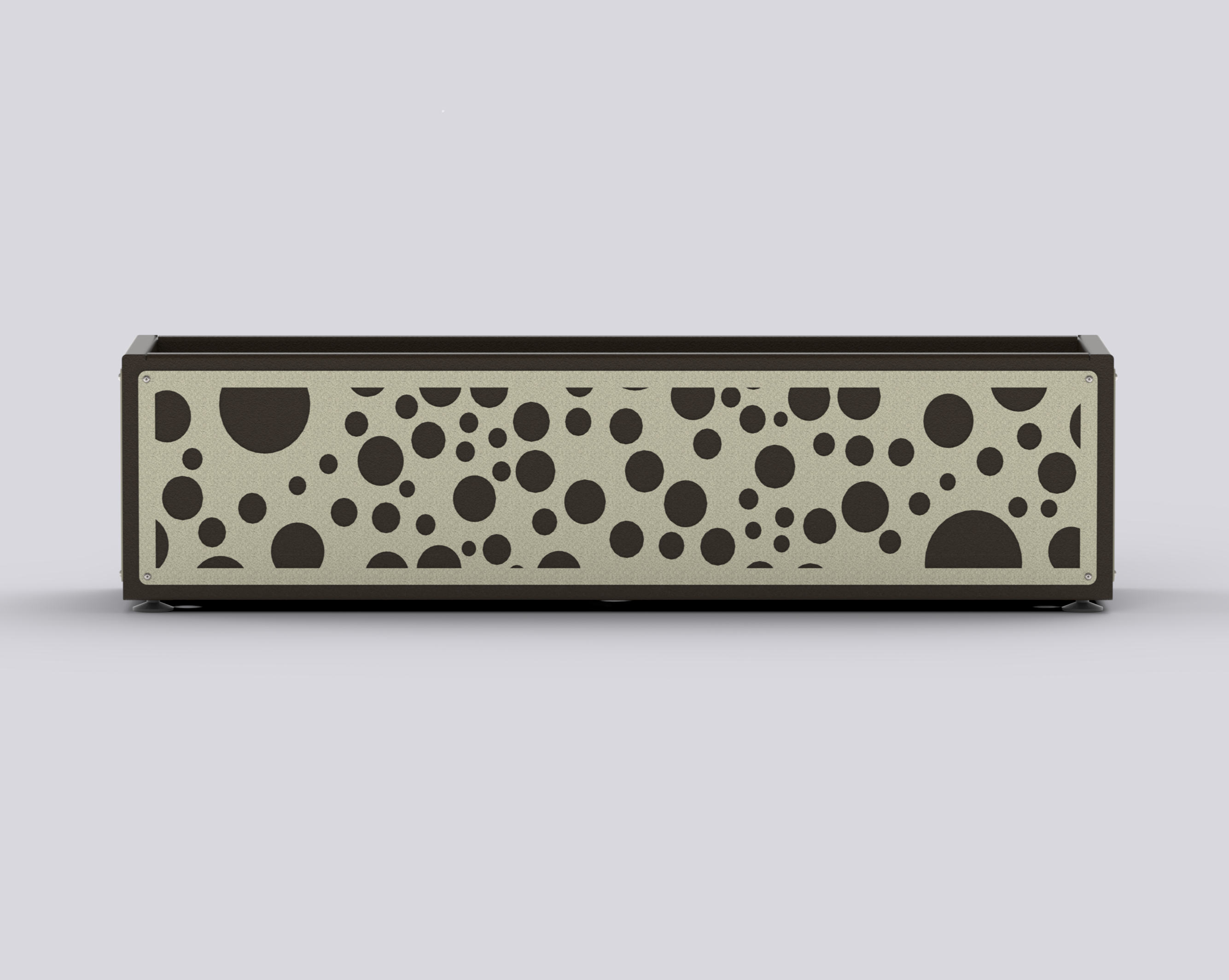 ECLIPSE - Jardinière Prestige - rectangle bas 30x120x30cm