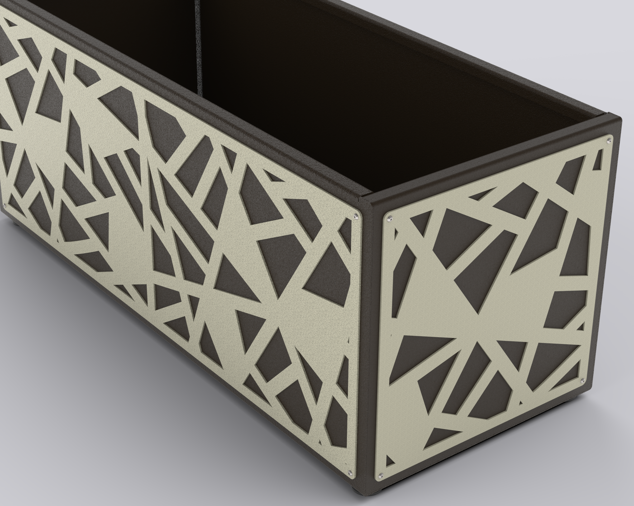 LINEA - Jardinière Prestige - rectangle 50x120x50cm