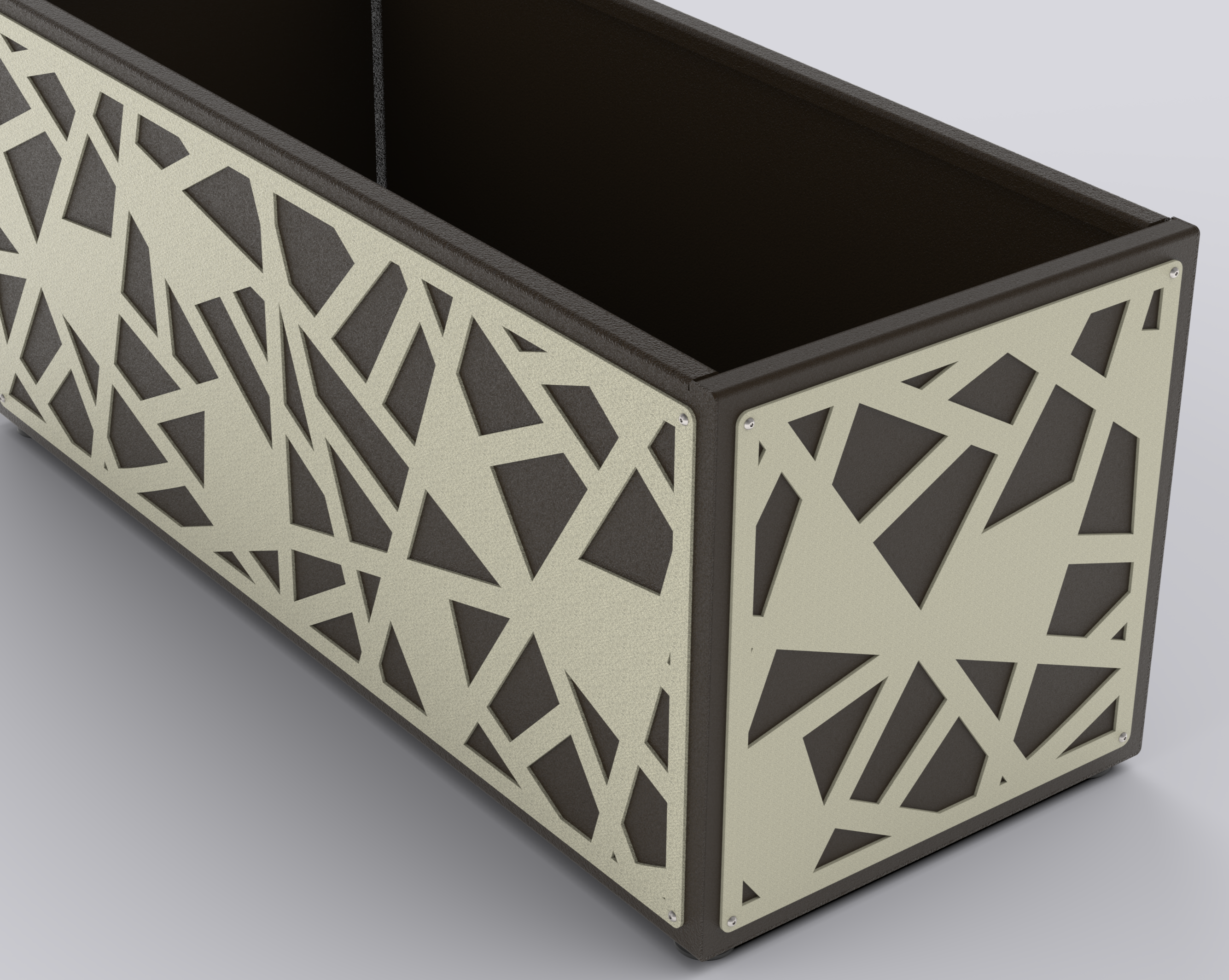 LINEA - Jardinière Prestige - rectangle 50x100x50cm