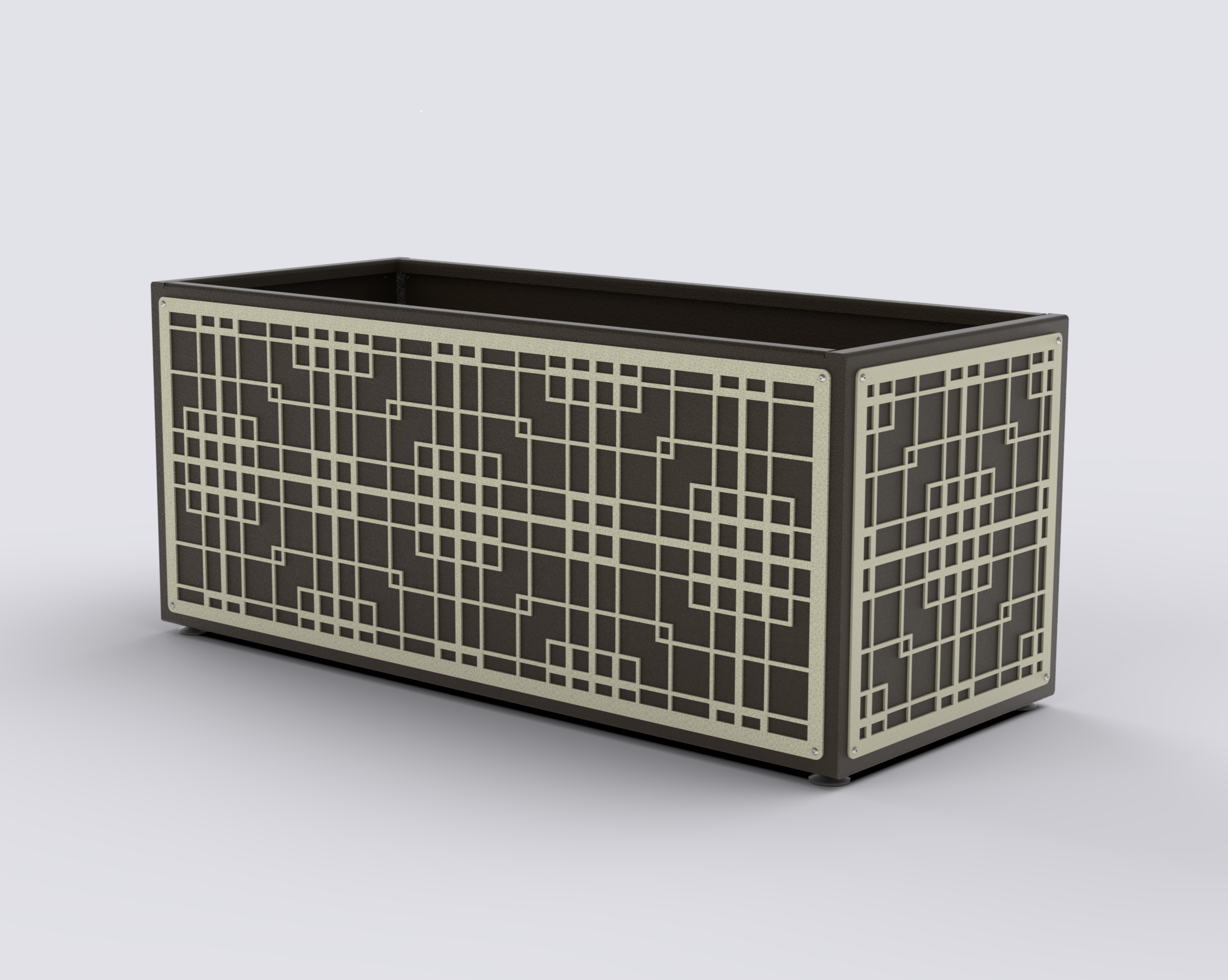 HORIZON - Jardinière Prestige - rectangle 50x100x50cm