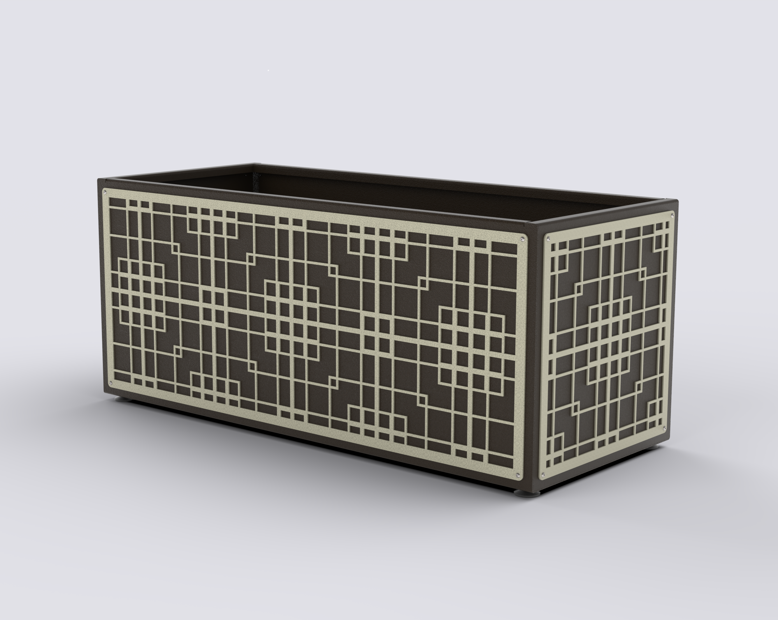 HORIZON - Jardinière Prestige - rectangle 50x120x50cm