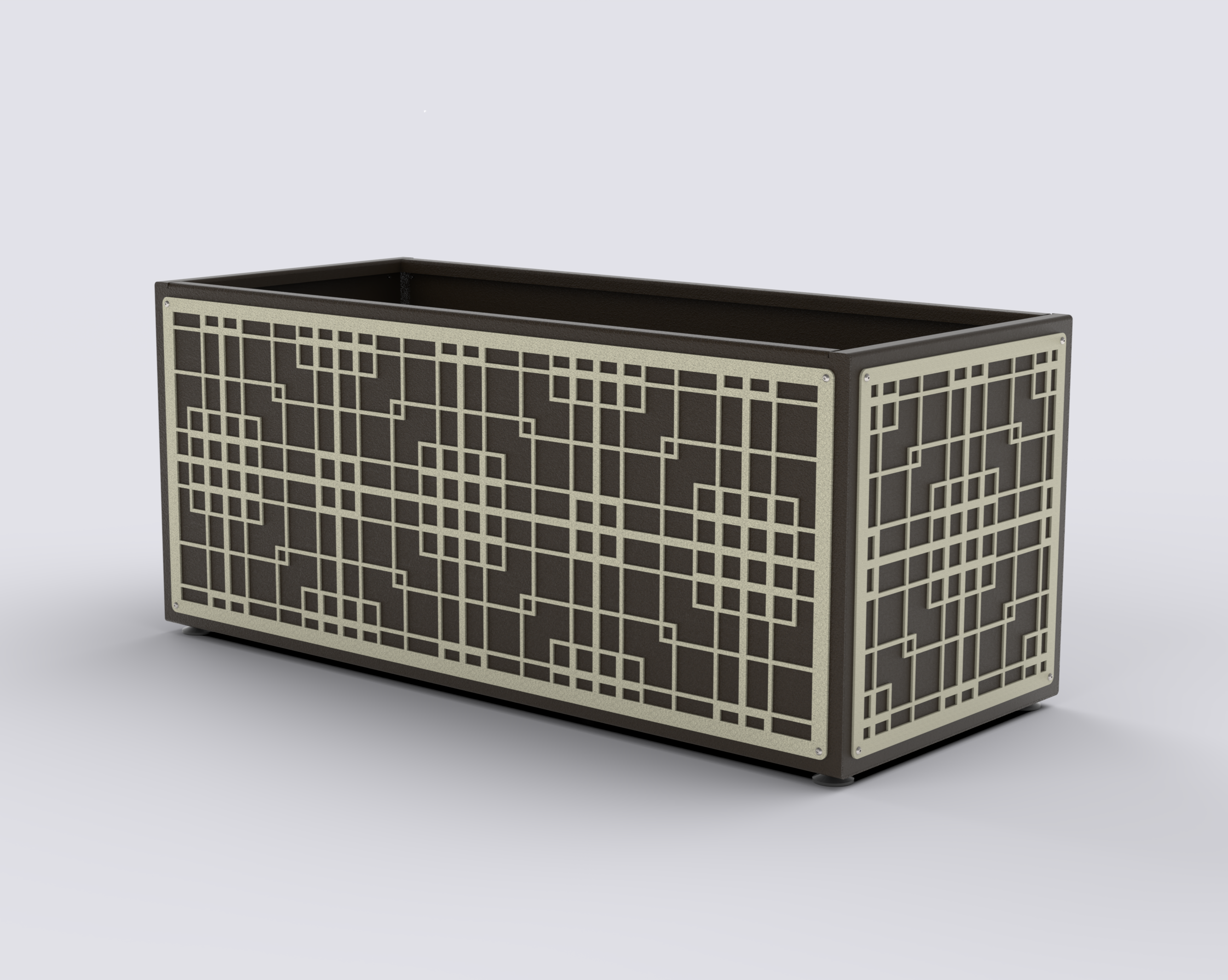 HORIZON - Jardinière Prestige - rectangle 50x145x50cm