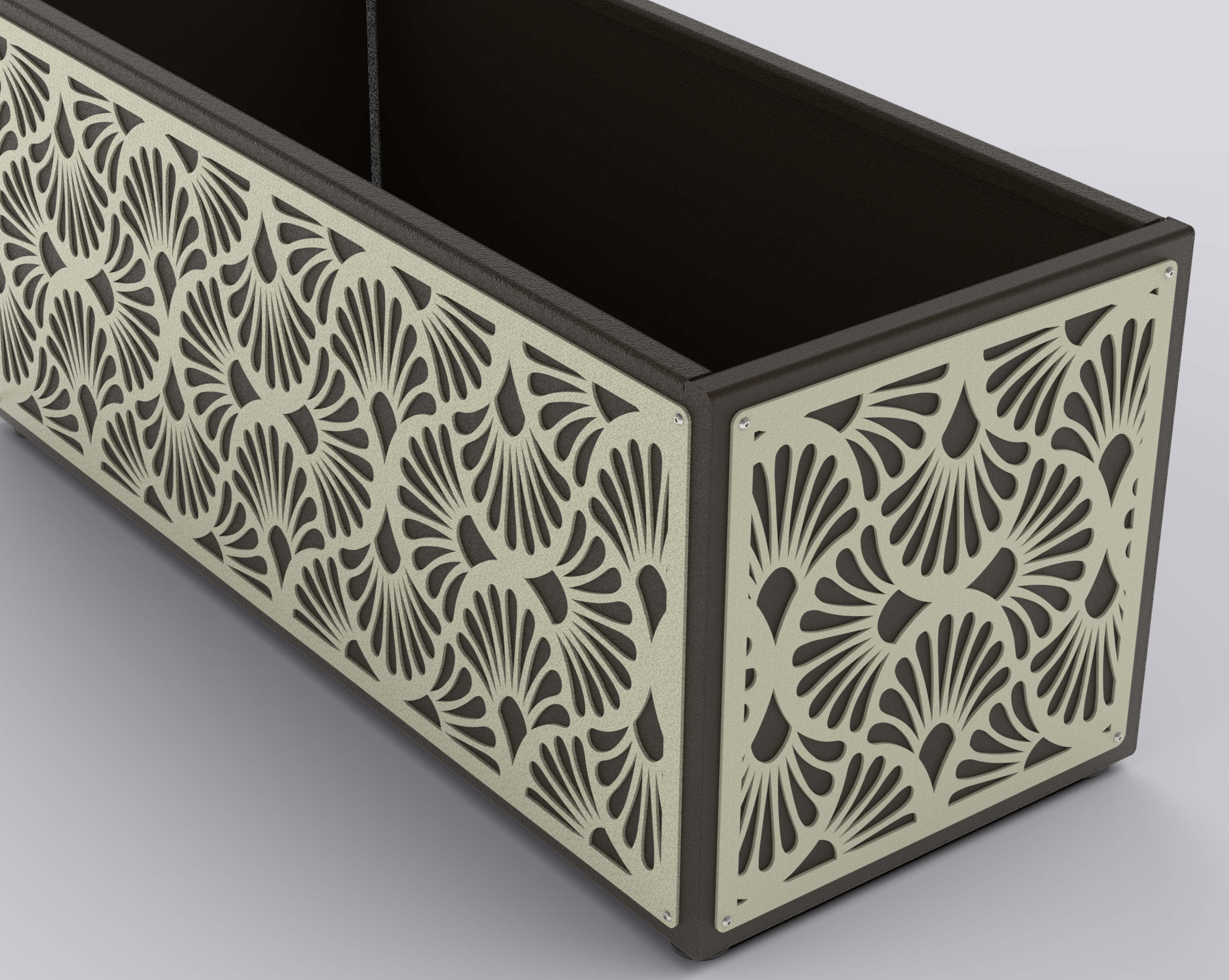 BLOOM - Jardinière Prestige - rectangle 50x100x50cm