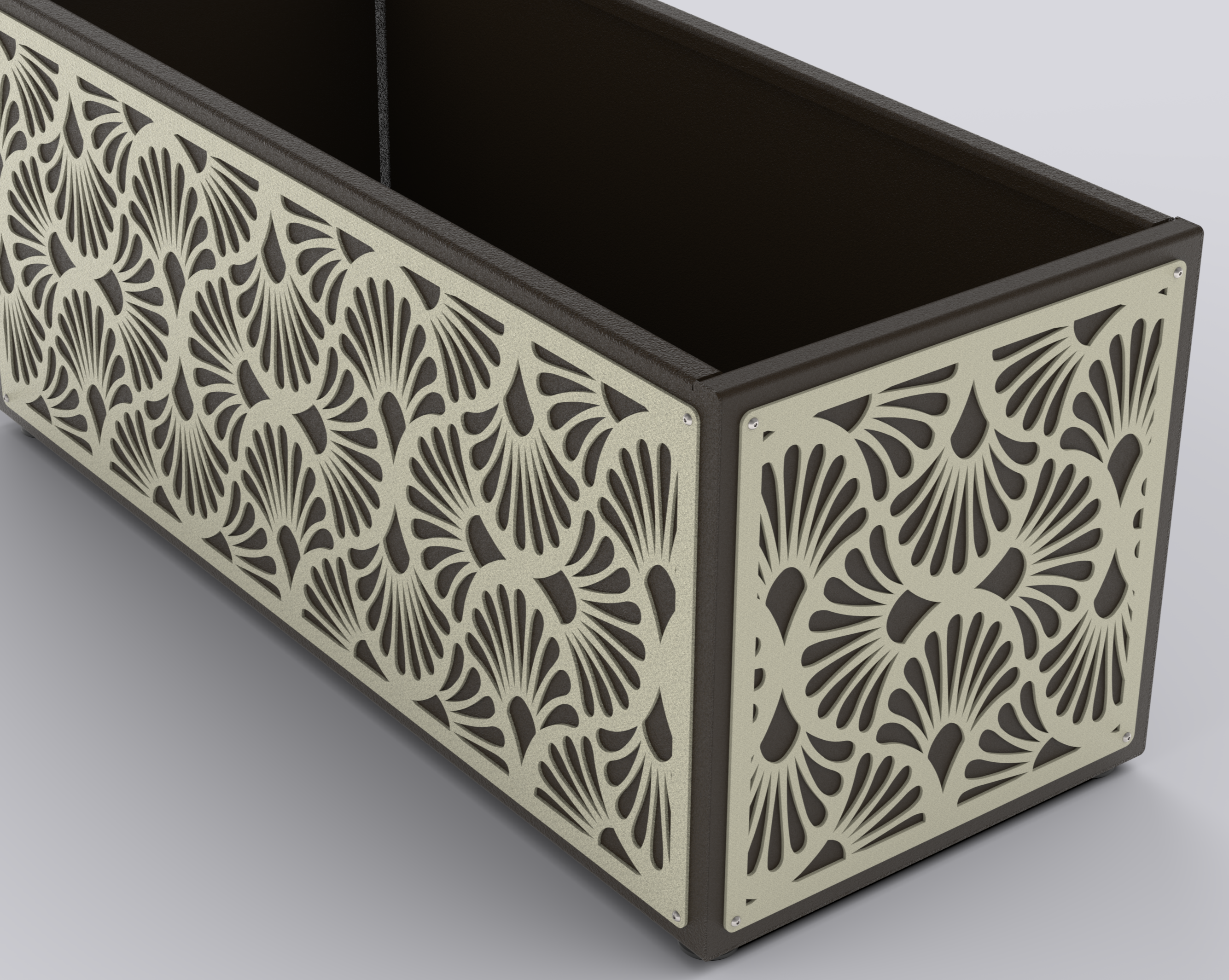 BLOOM - Jardinière Prestige - rectangle 50x120x50cm