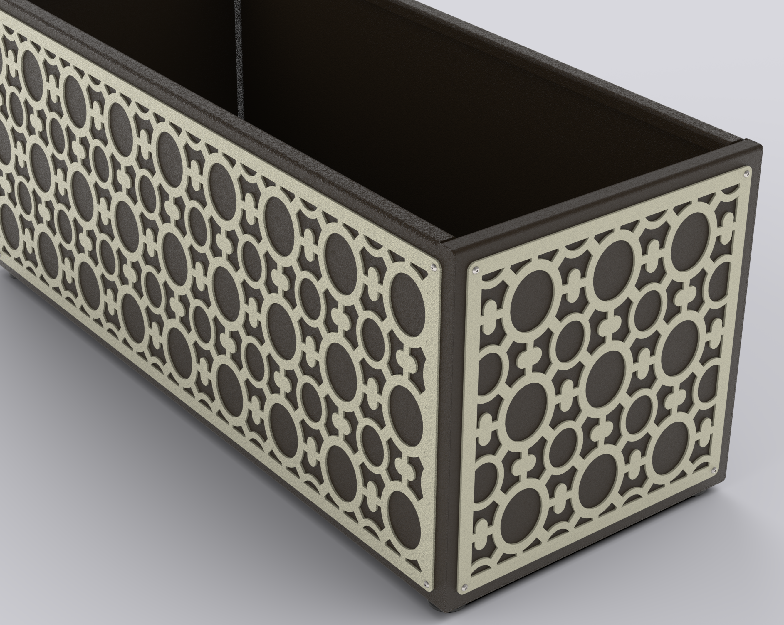 EDEN - Jardinière Prestige - rectangle 50x100x50cm