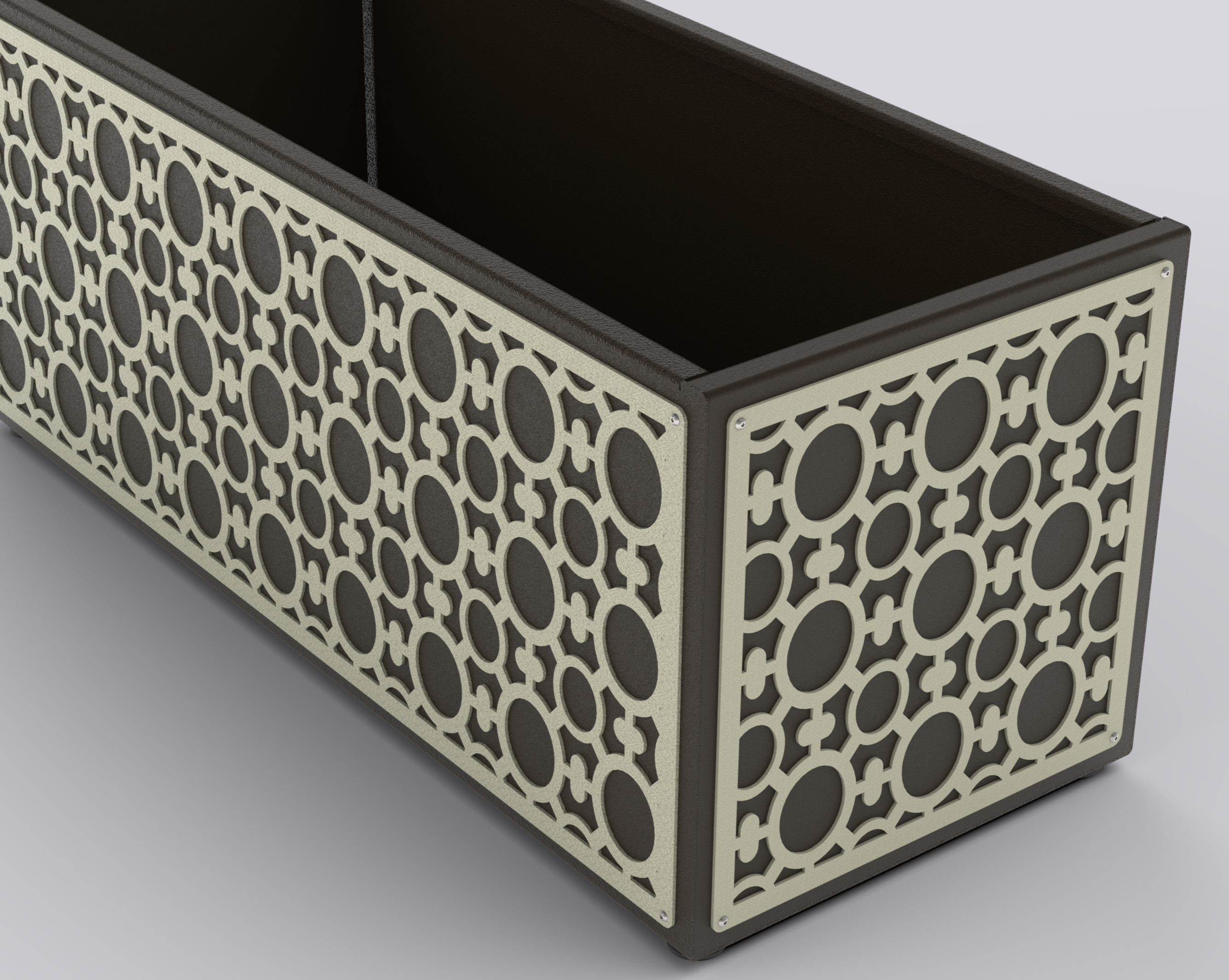 EDEN - Jardinière Prestige - rectangle 50x120x50cm