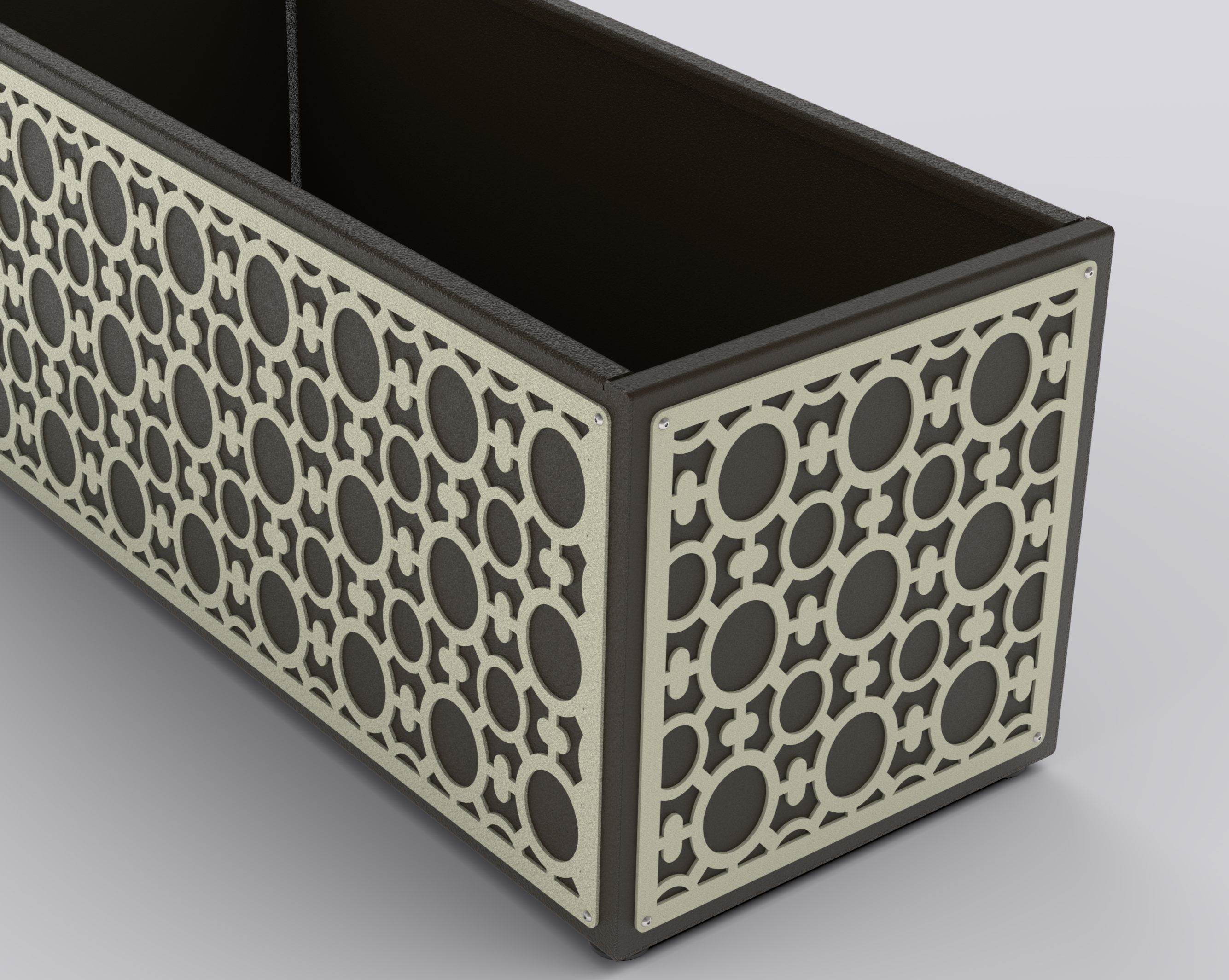 EDEN - Jardinière Prestige - rectangle 50x145x50cm