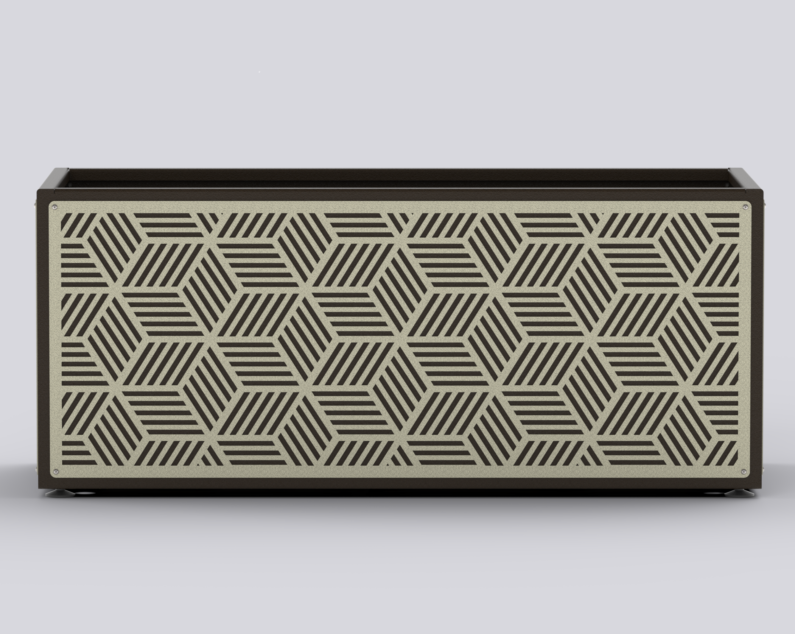 KUB - Jardinière Prestige - rectangle 50x120x50cm