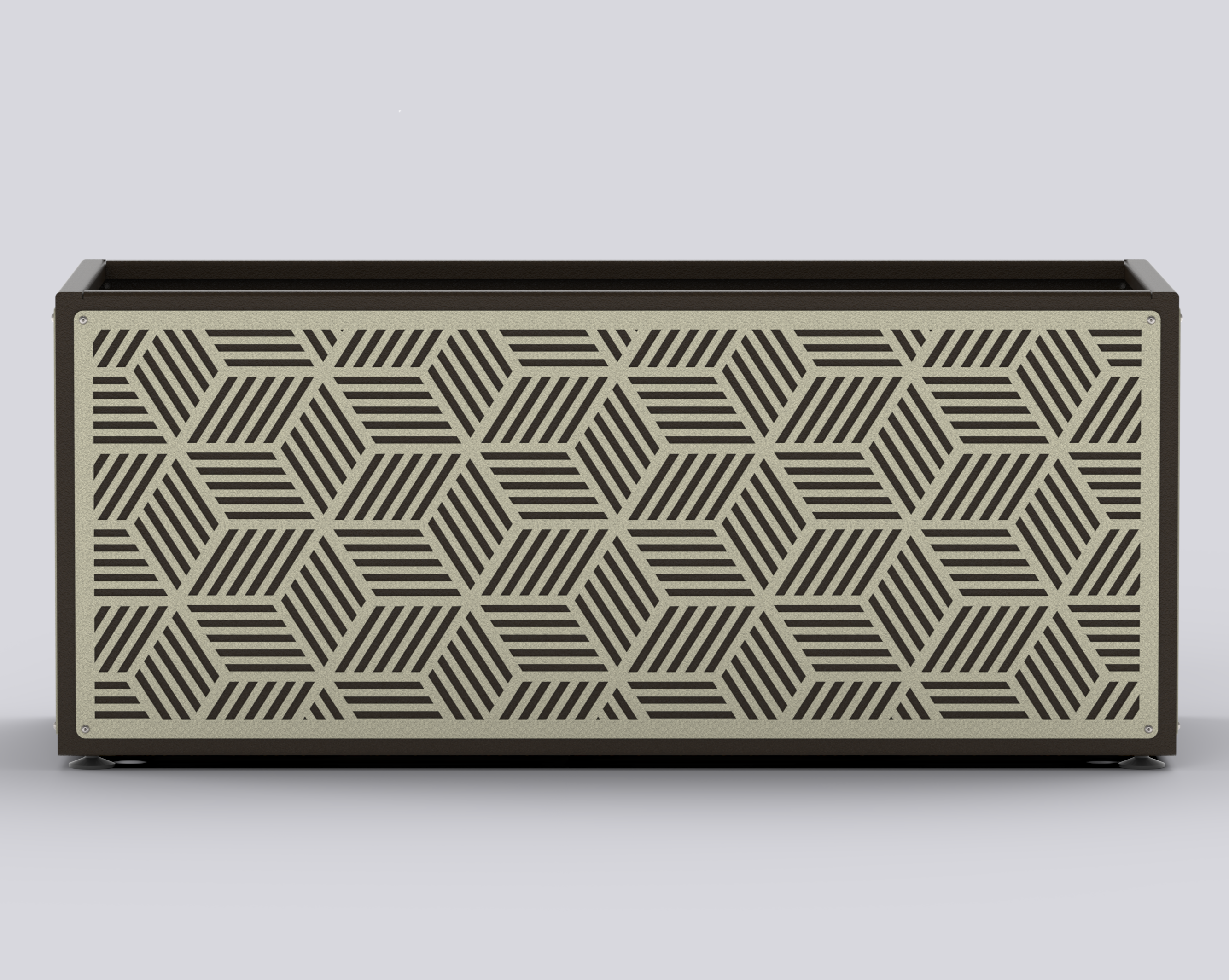 KUB - Jardinière Prestige - rectangle 50x145x50cm
